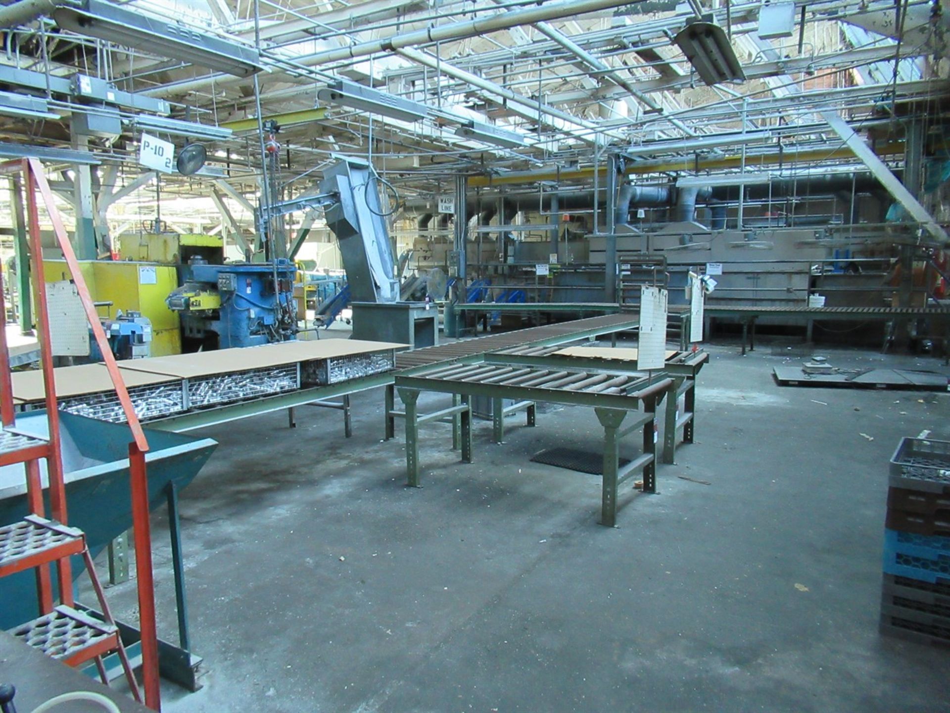 Roller Conveyor Approx. 112" x 30" W. - Image 4 of 6