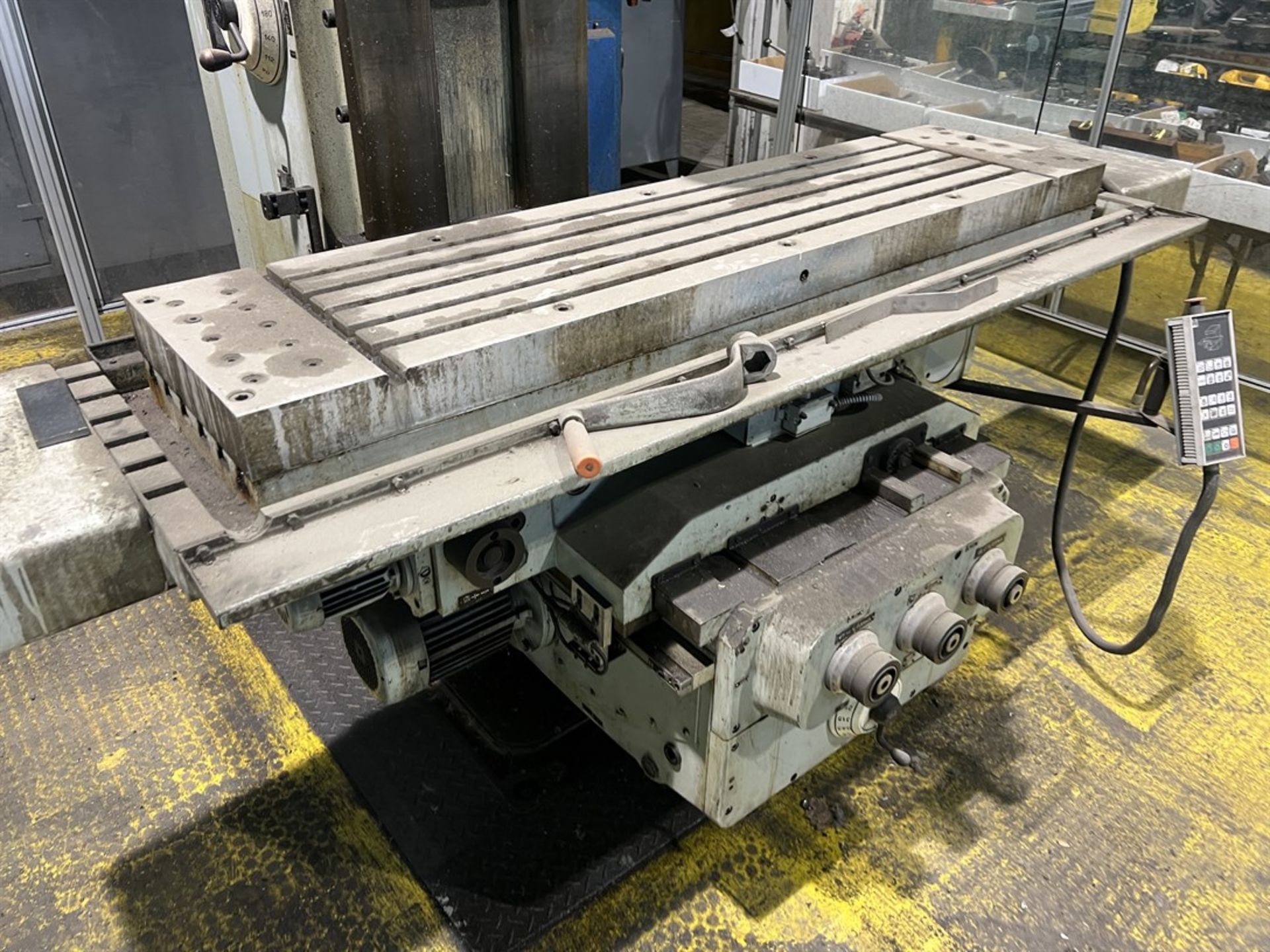 WMW HECKERT FW450X180 APUG Milling Machine, s/n 3347198/04, 15.5” x 49” Table, 45-2440 RPM, Sony - Image 4 of 10