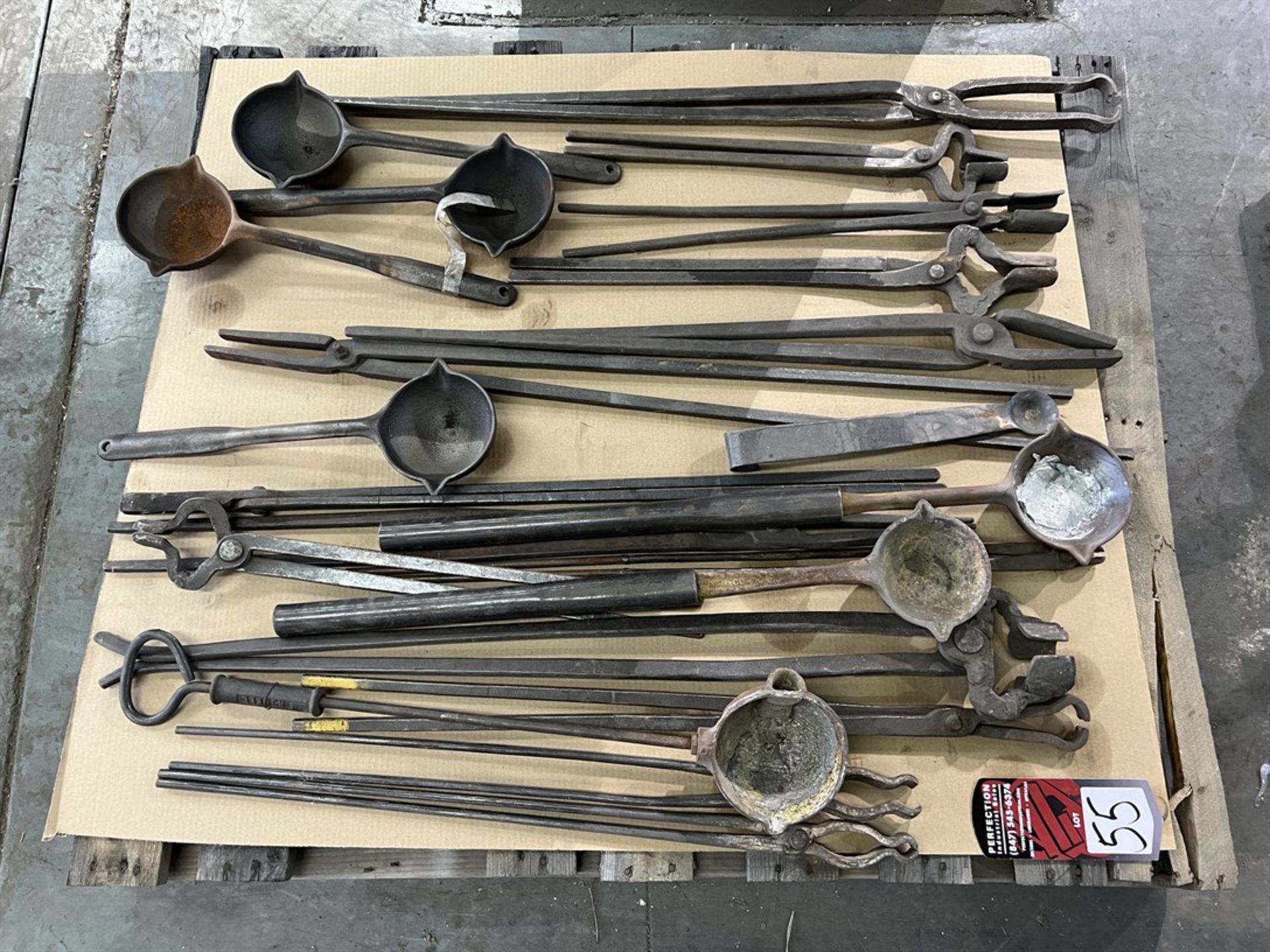 Pallet of Assorted Tongs and Ladles (Building 44)