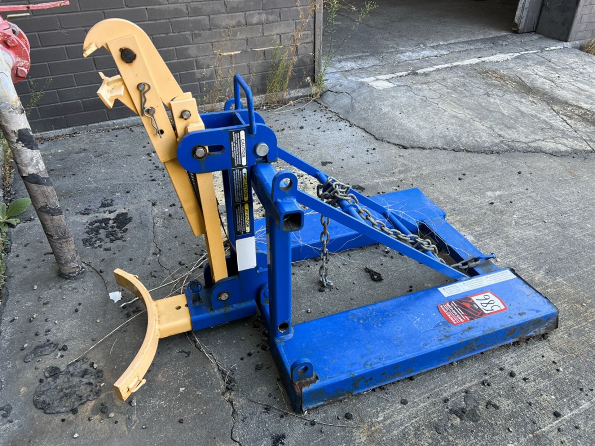 Barrel Grabber Forklift Attachment (Building 44)