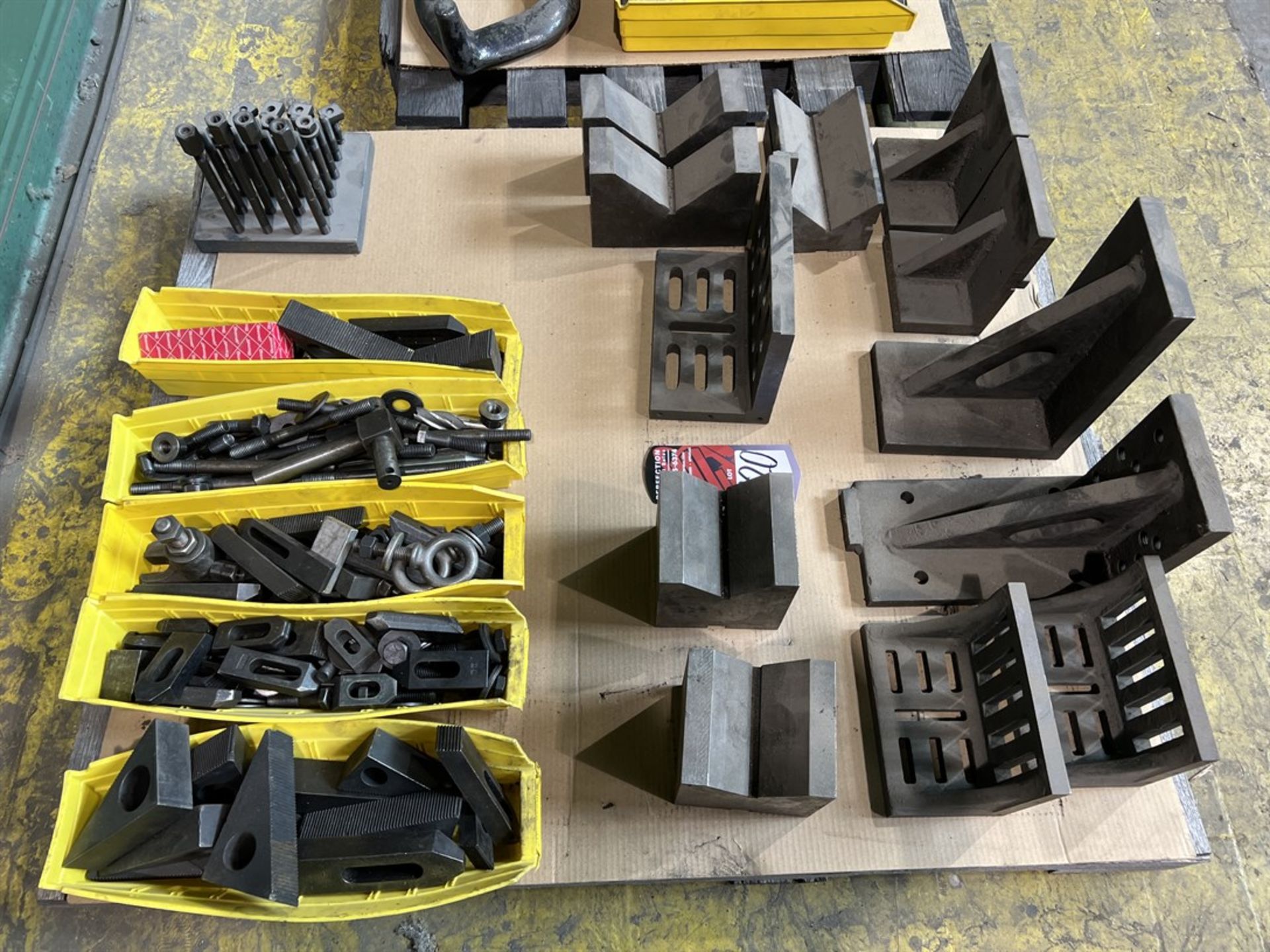 Pallet Comprising Angle Plates, V-Blocks and Clamping Hardware (Building 44) - Image 2 of 2