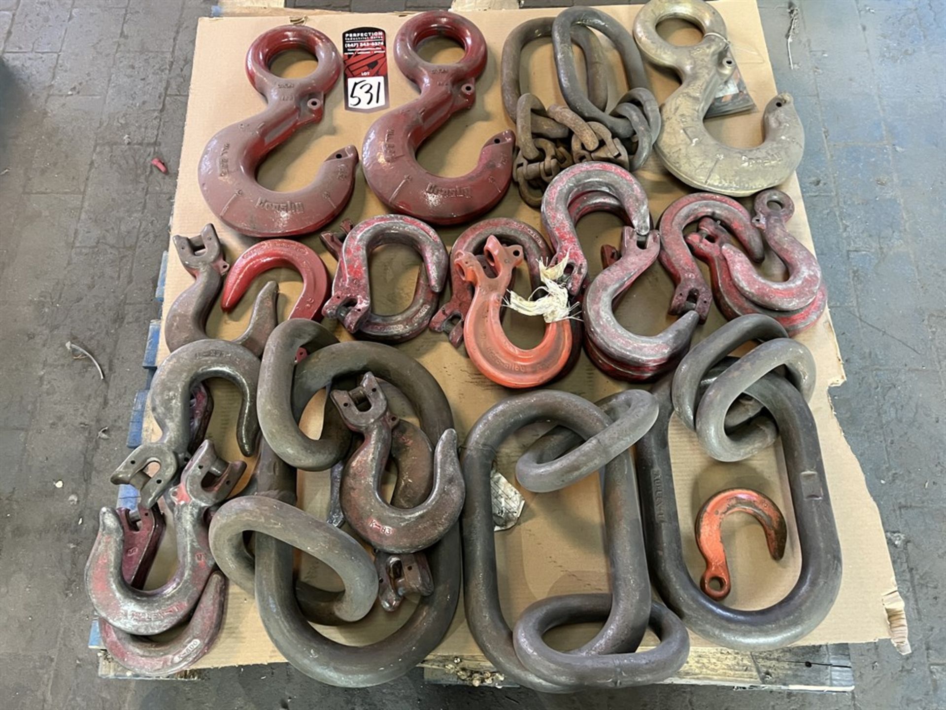 Pallet of Lifting Hooks and Rings (Building 44) - Image 2 of 2