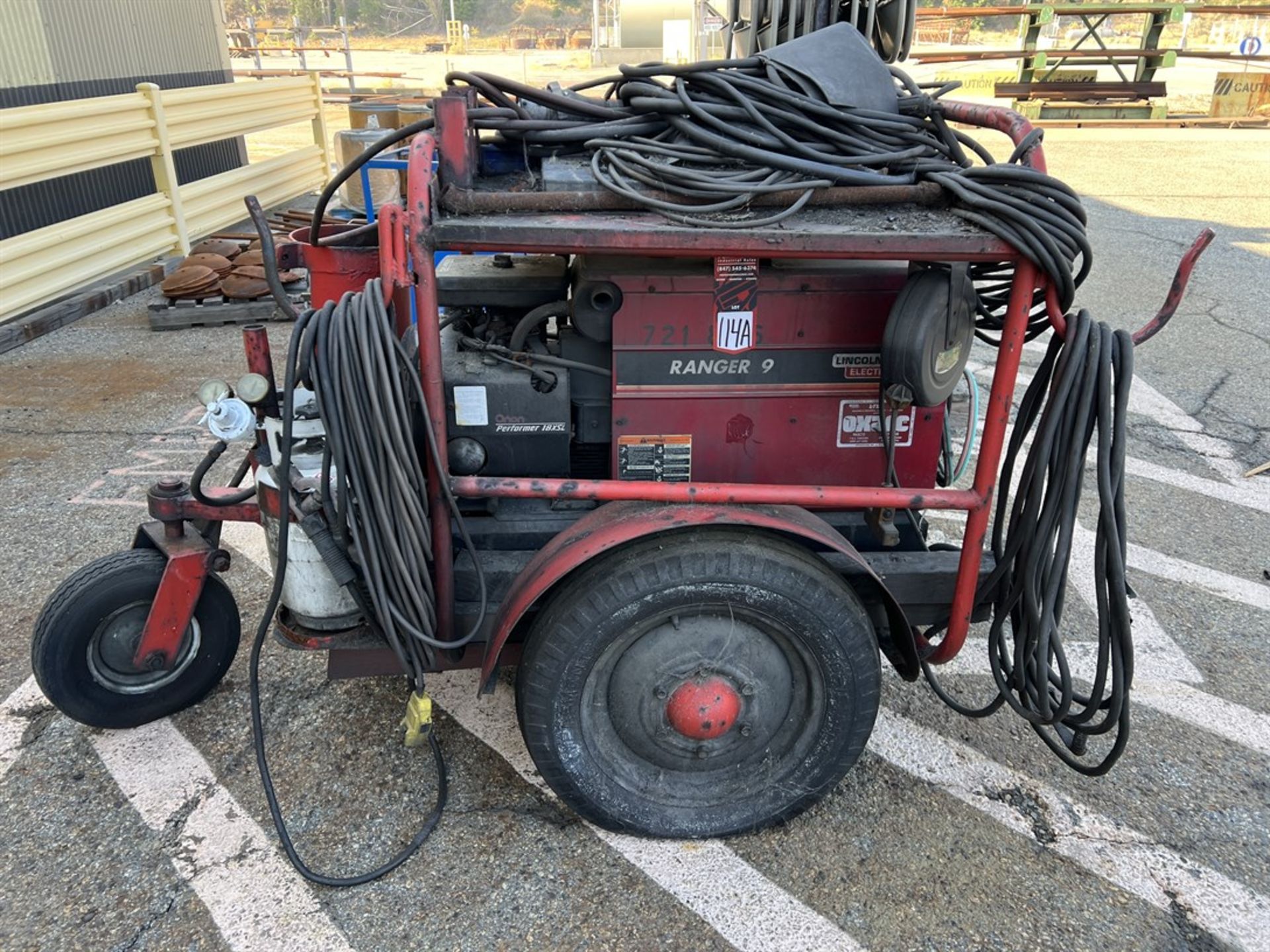 LINCOLN Ranger 9 Welder Generator, s/n U1931116855 (Building 44) - Image 4 of 4