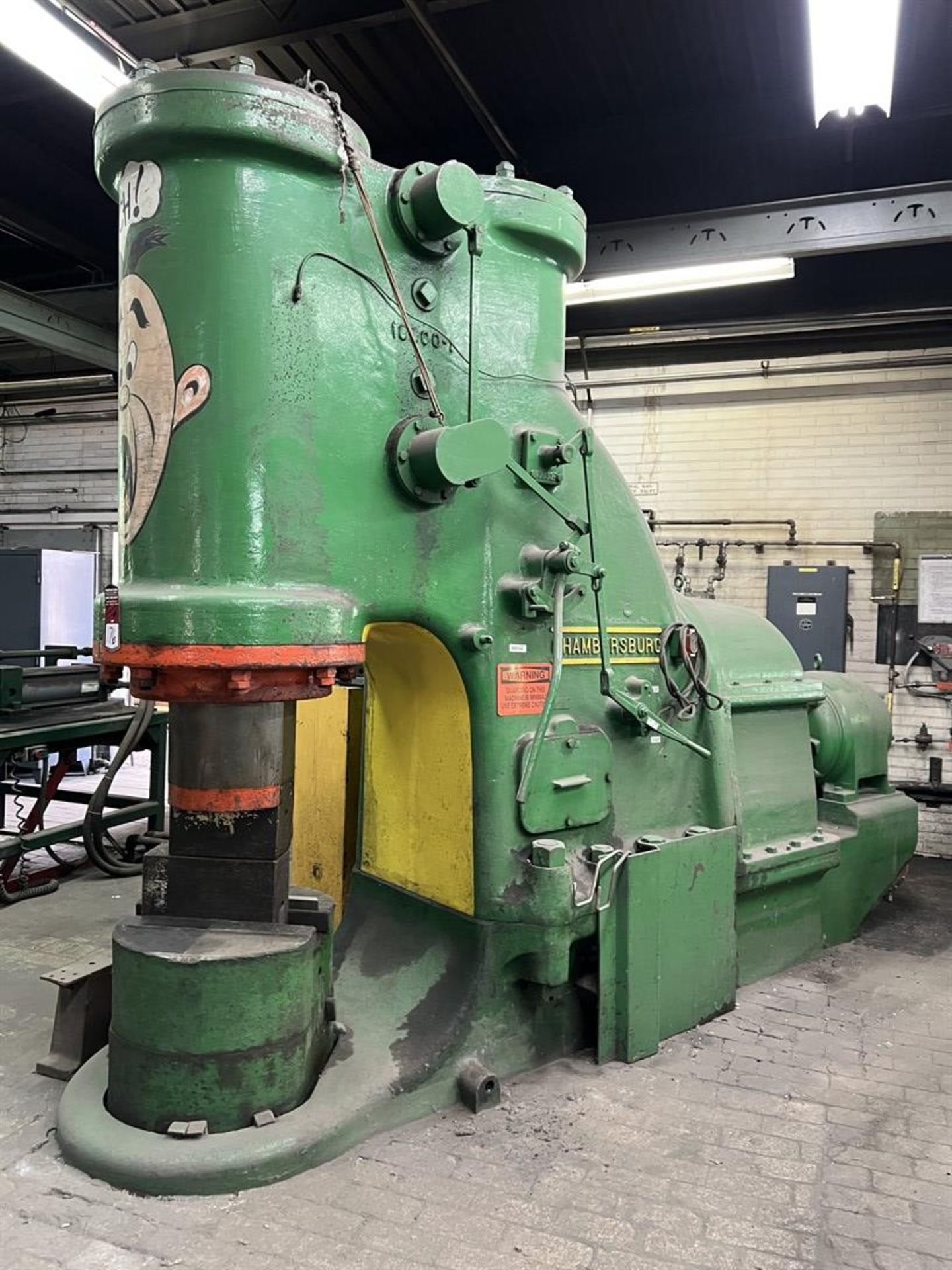 CHAMBERSBURG 15 CH Forging Hammer, s/n 1235 L1, 60 HP (Building 44)