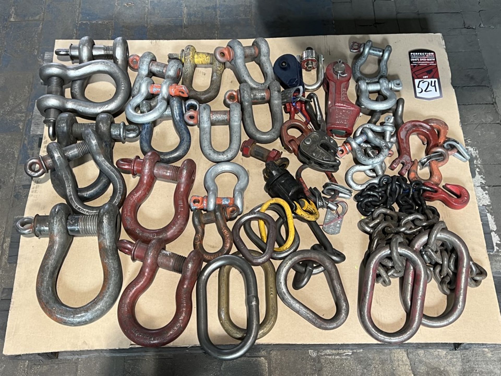 Pallet of Hoist Rings, Plate Lifter and Shackles (Building 44) - Image 2 of 2