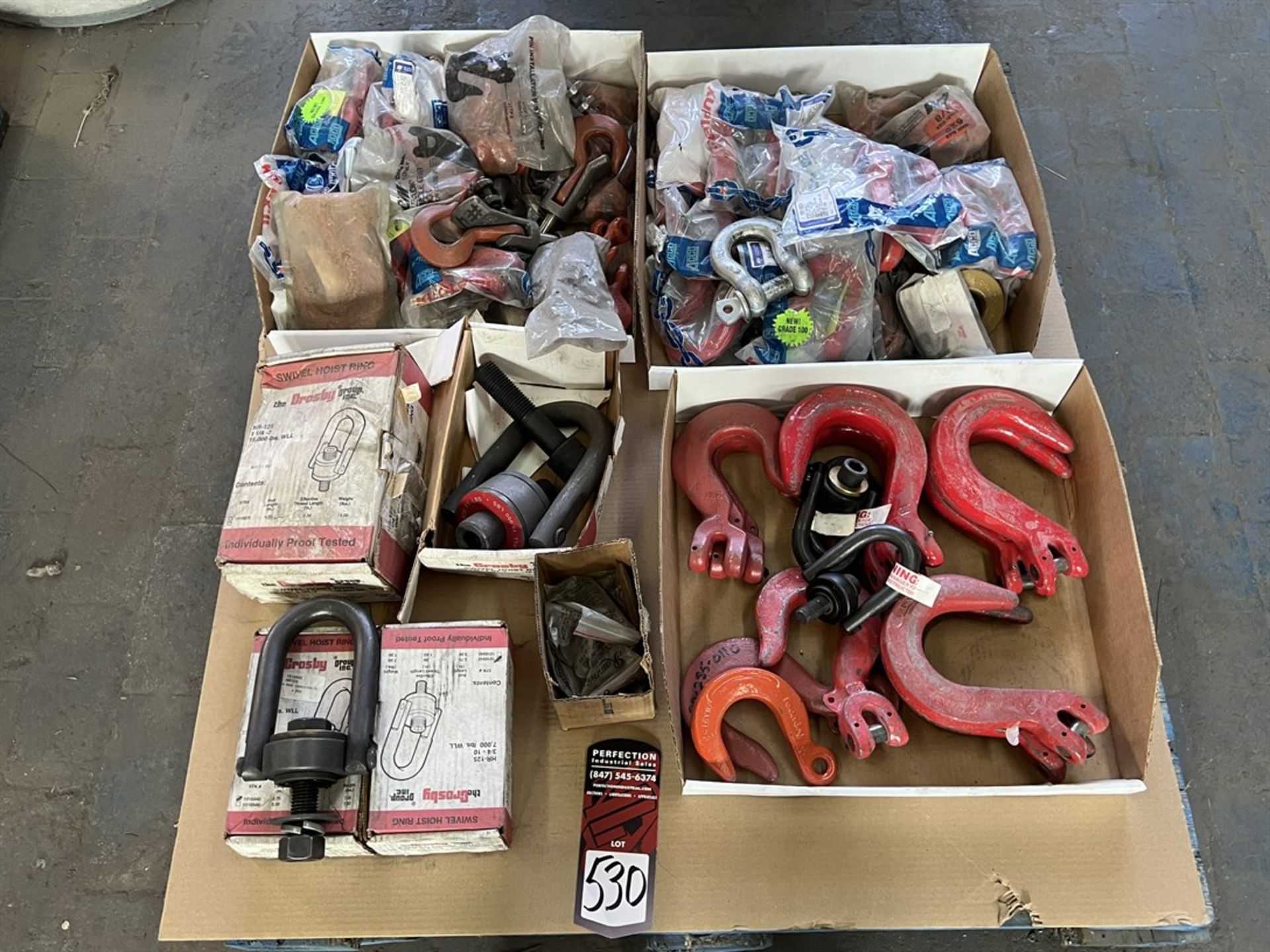 Pallet of Lifang Hooks, Hoist Rings and Shackles (Building 44) - Image 2 of 2