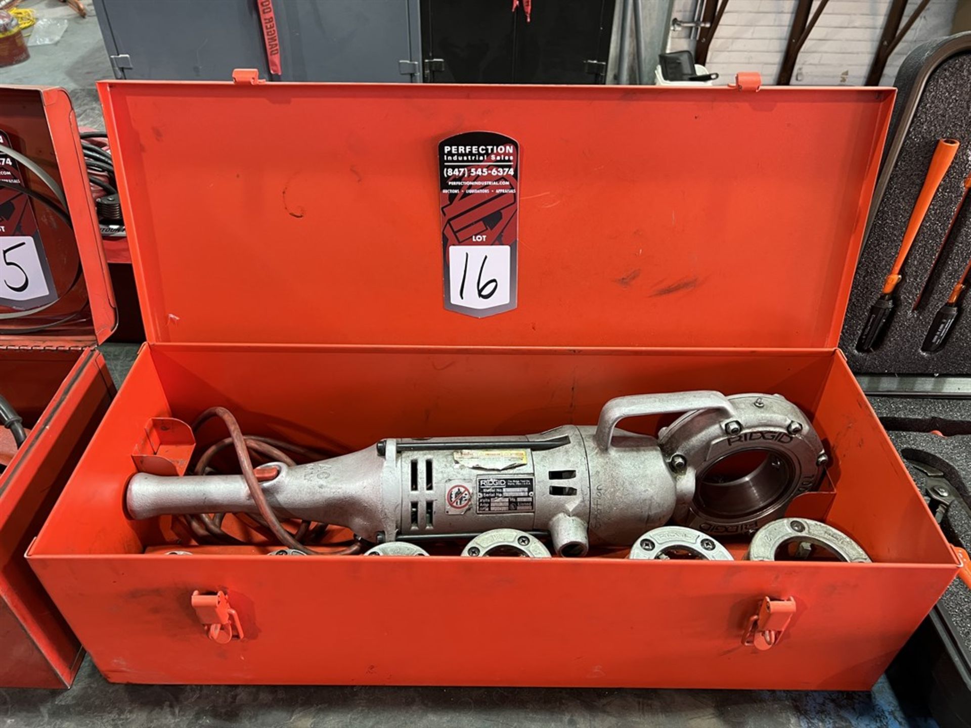 RIDGID 700 Portable Pipe Threader (Building 44)