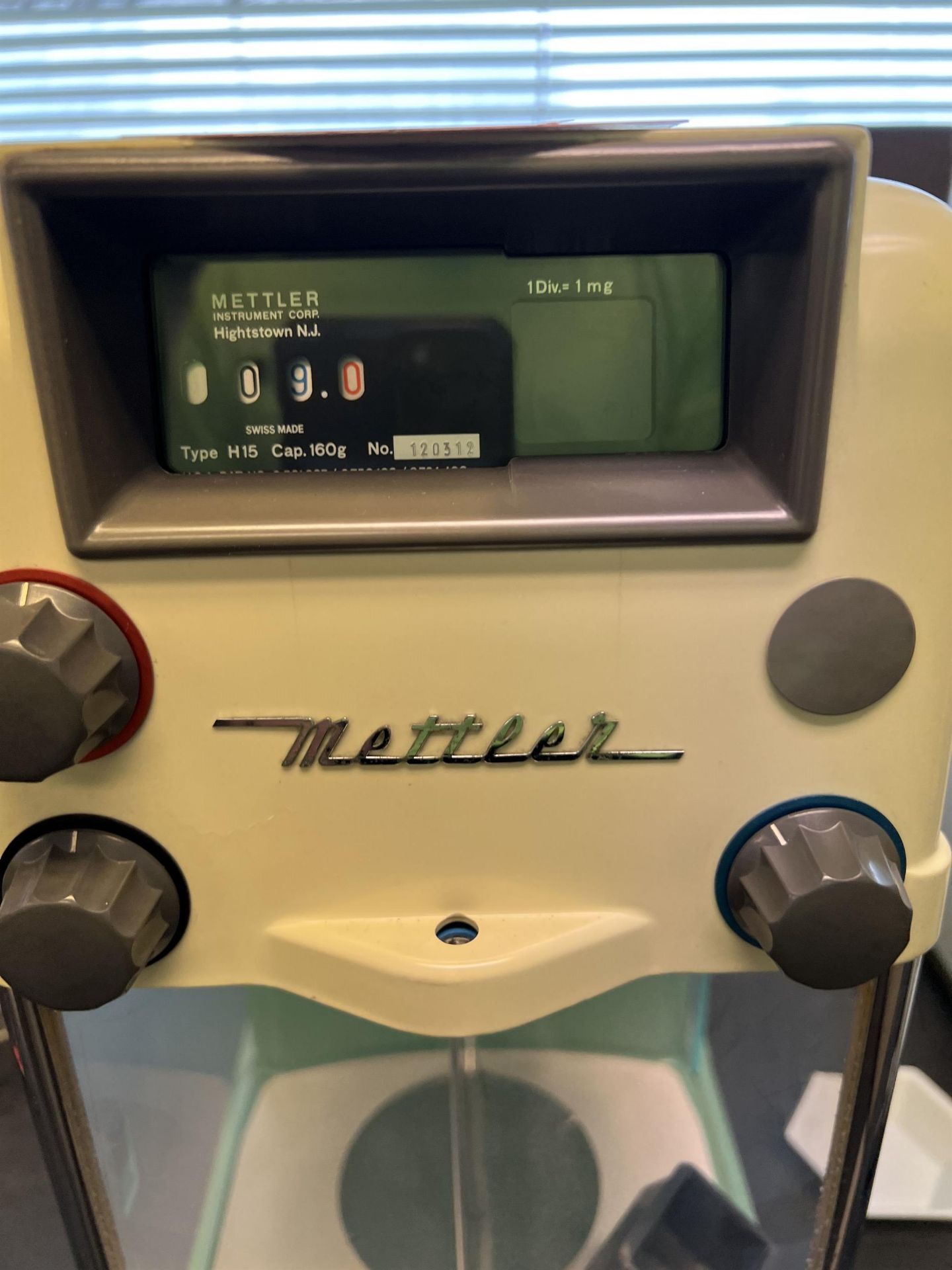 METTLER H15 Lab Scale, s/n 120312 - Image 3 of 4