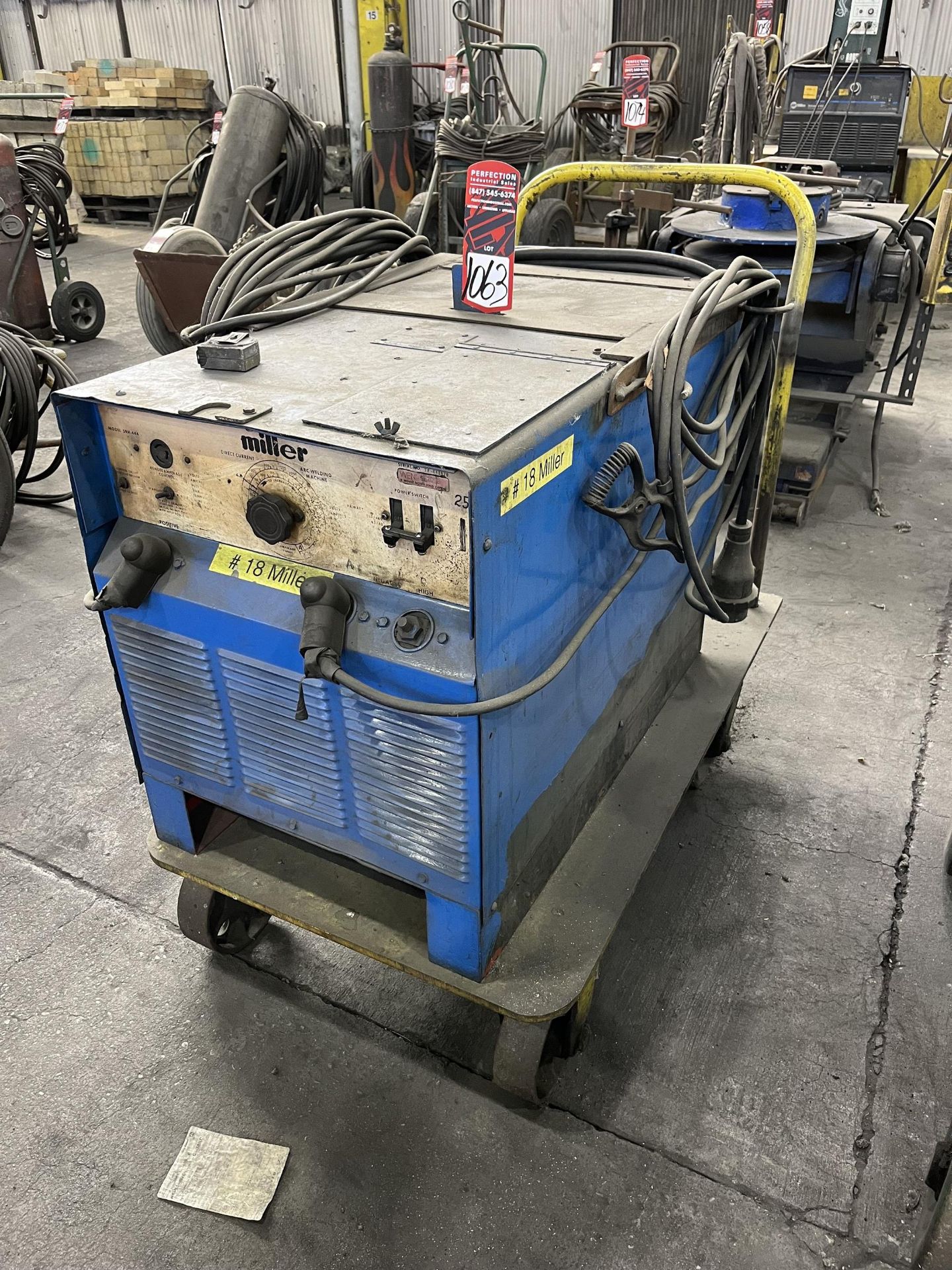 MILLER SRH-444 Arc Welder, s/n 72-641670