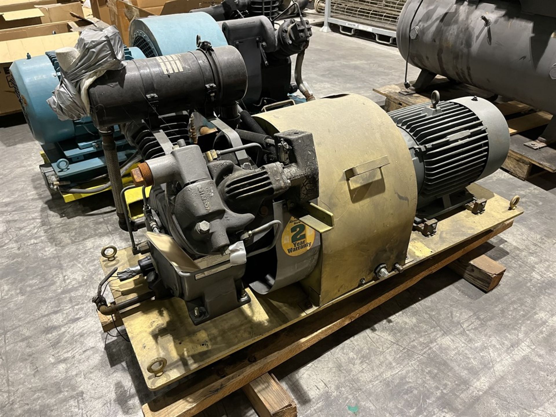 INGERSOLL RAND 7100 Air Compressor, s/n 30T 758971 - Image 2 of 4