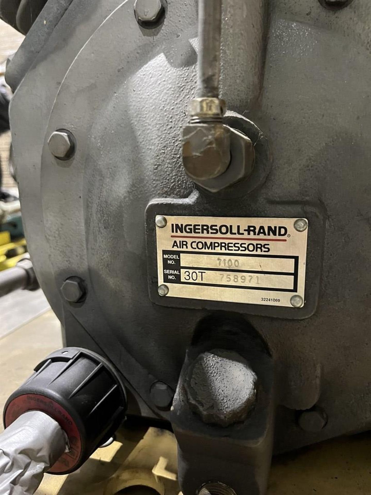 INGERSOLL RAND 7100 Air Compressor, s/n 30T 758971 - Image 3 of 4