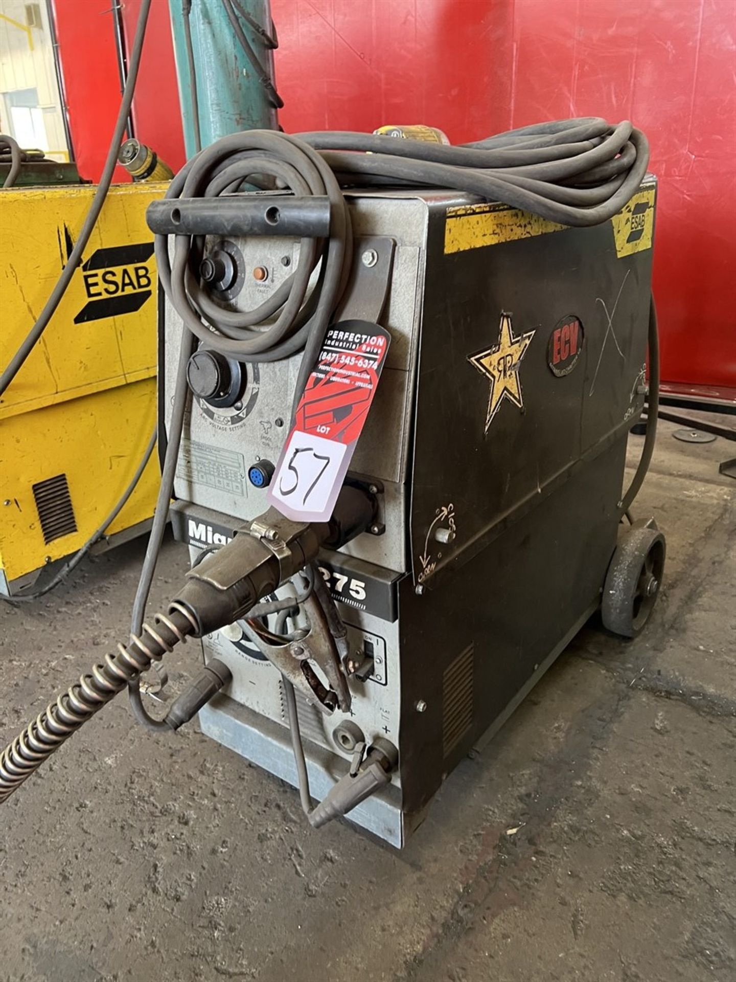 ESAB MigMaster 275 MIG Welder, s/n na, (Fab Shop) - Image 2 of 2