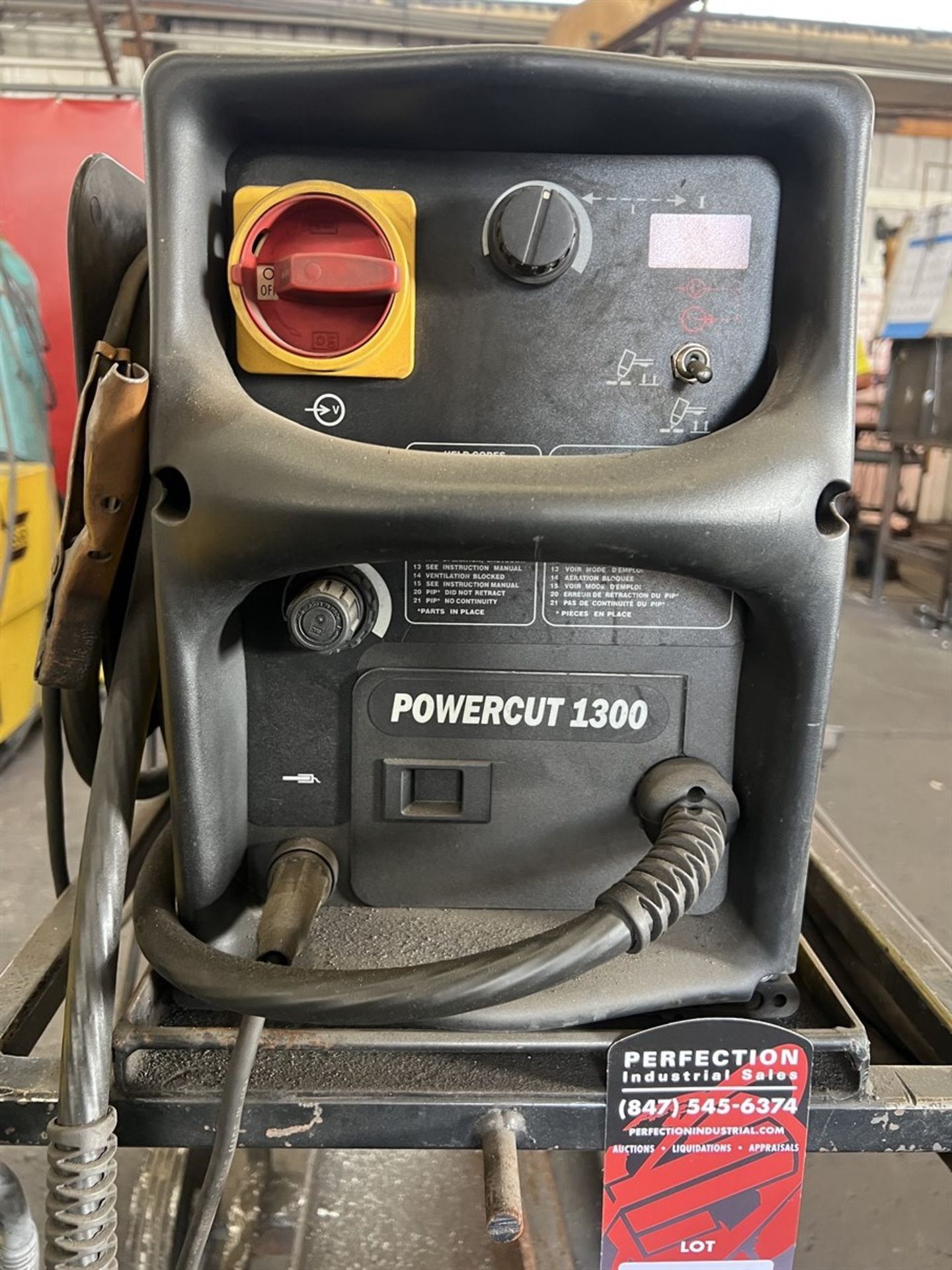 ESAB PowerCut 1300 Plasma Cutter, s/n PORJ838093, (Fab Shop) - Image 4 of 5