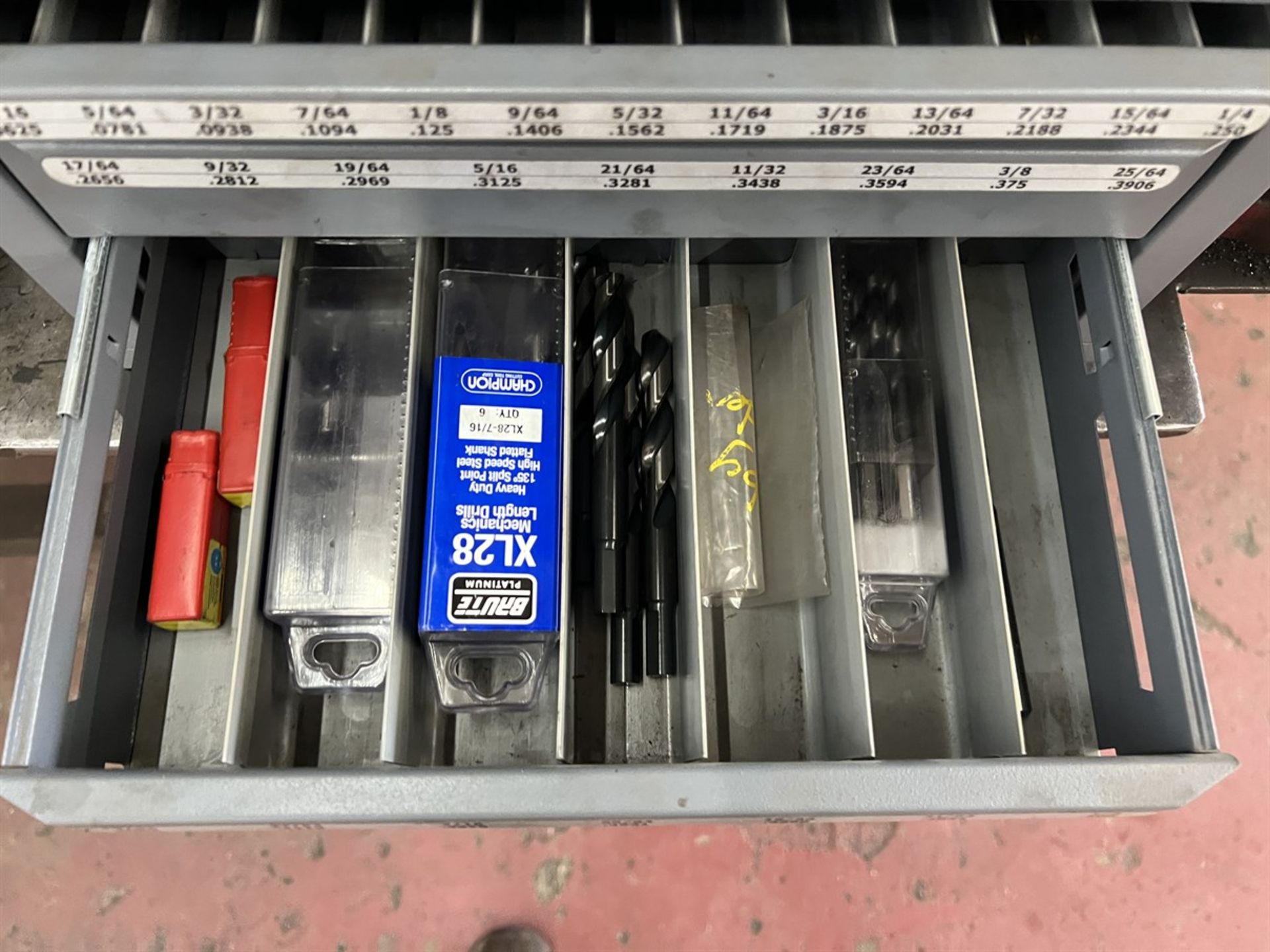 Drill Index Boxes w/ Assorted Taps and Drills, (Fab Shop) - Image 5 of 6