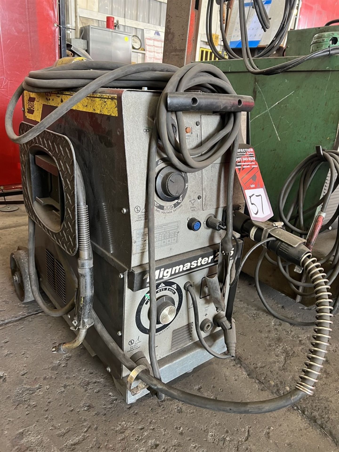 ESAB MigMaster 275 MIG Welder, s/n na, (Fab Shop)