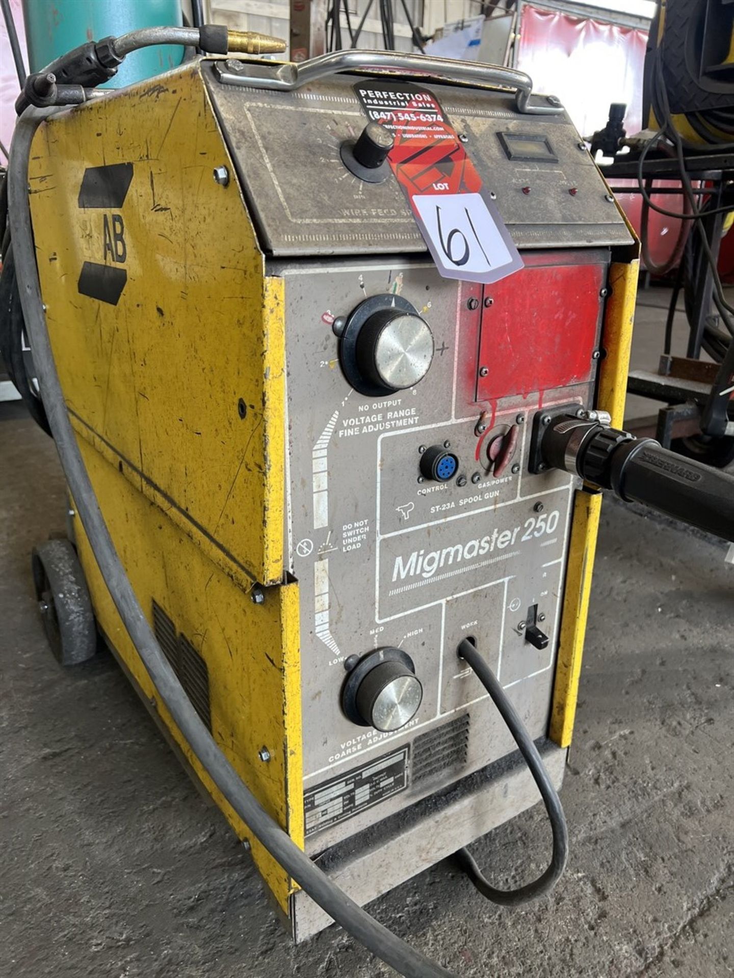 ESAB MigMaster 250 MIG Welder, s/n MA-I635019, (Fab Shop) - Image 2 of 4