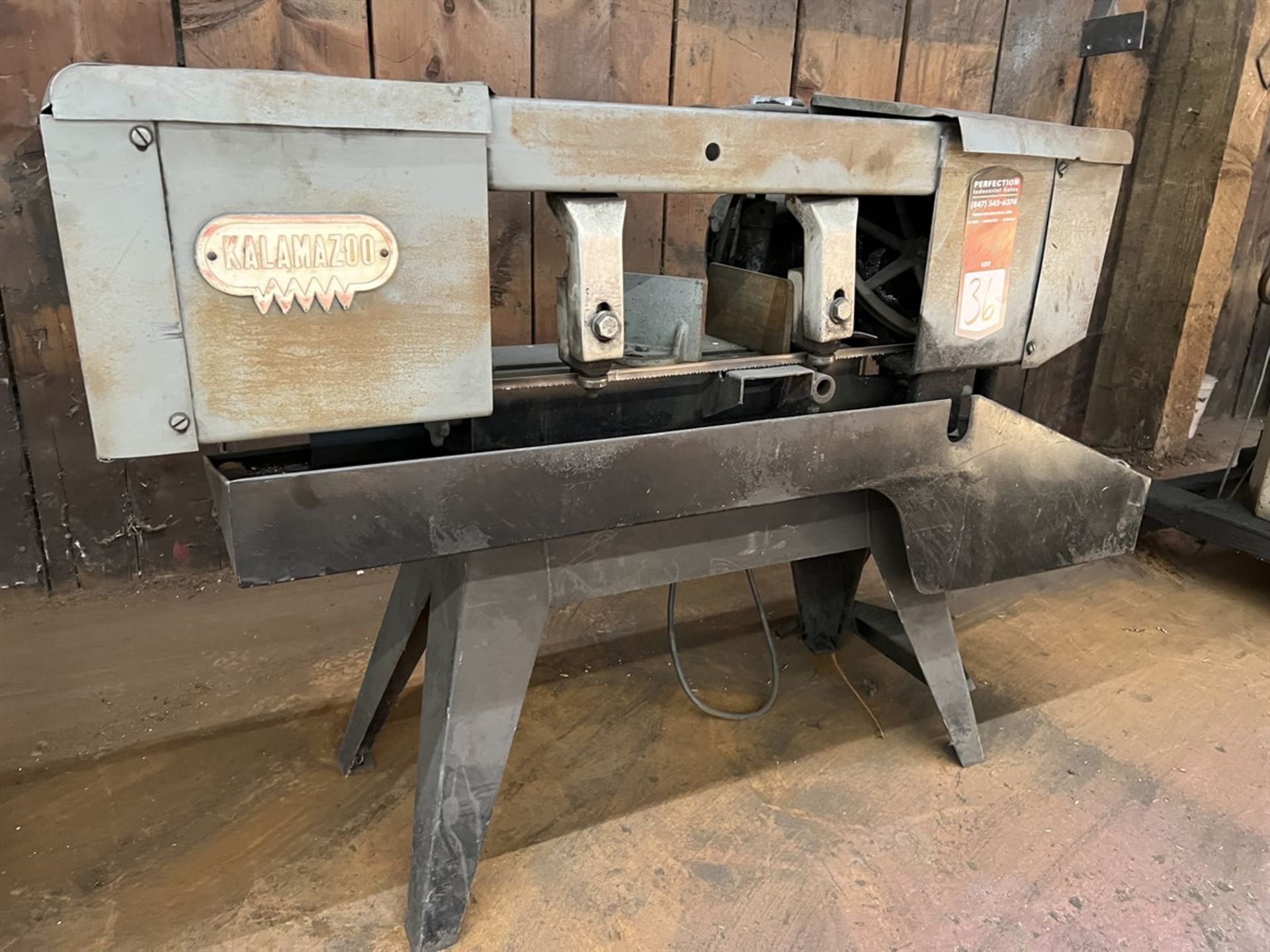 KALAMAZOO Horizontal Bandsaw, s/n na, (Fab Shop)