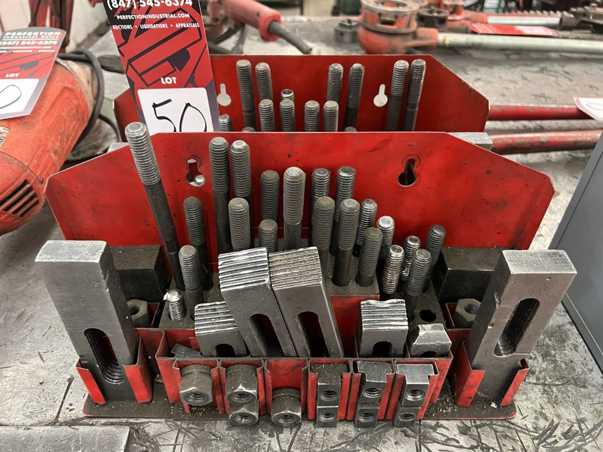 Lot of (2) Clamping Sets, (Fab Shop)