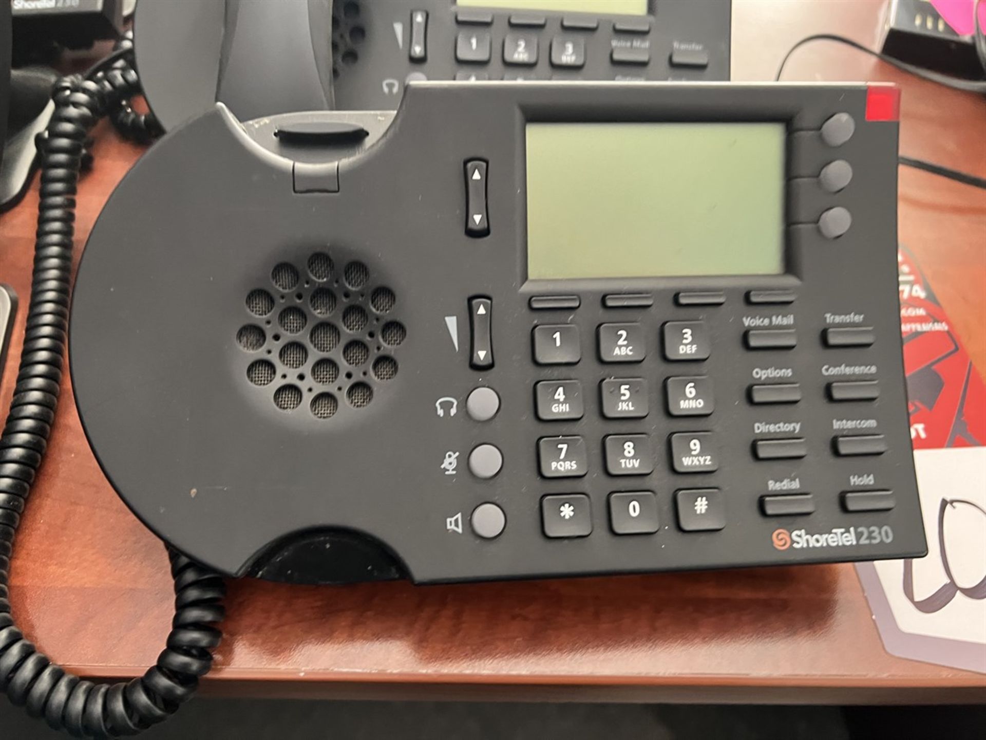 SHORETEL 230 Phone System w/ (11) Phones - Image 2 of 3