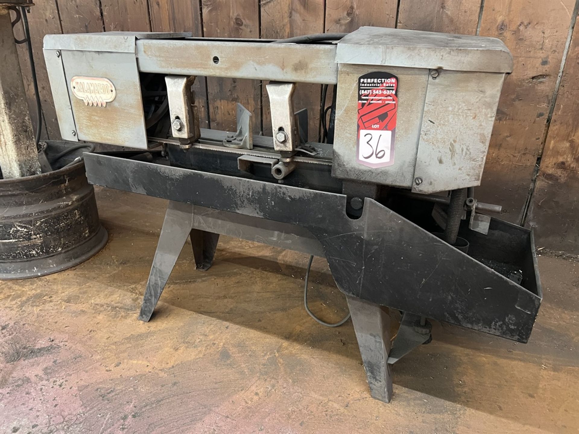 KALAMAZOO Horizontal Bandsaw, s/n na, (Fab Shop) - Image 2 of 3