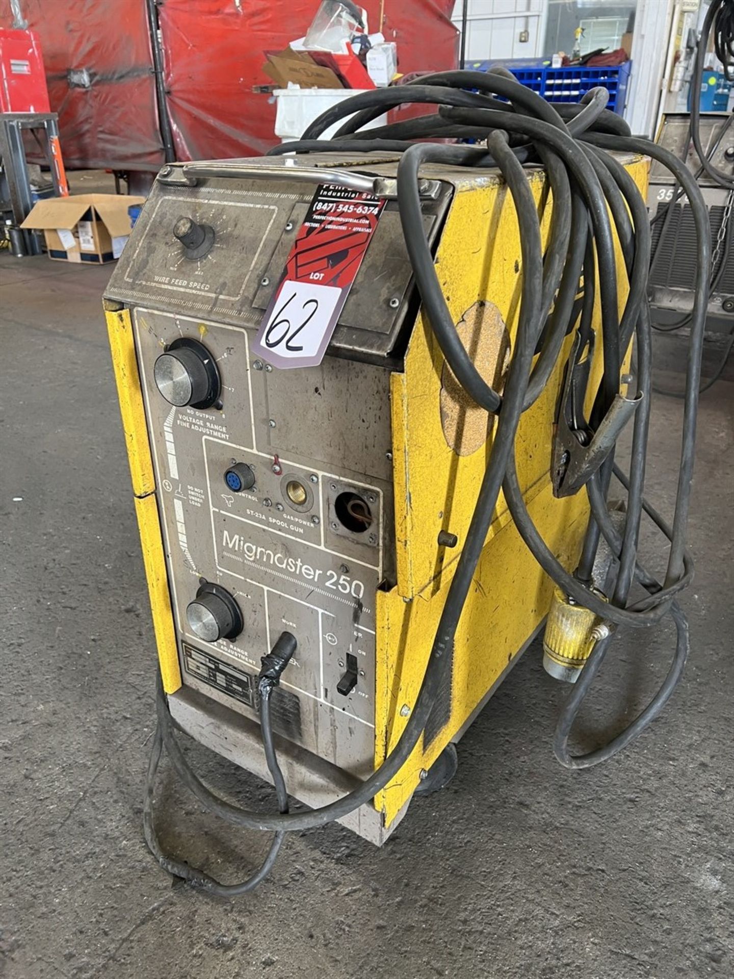 ESAB MigMaster 250 MIG Welder, s/n MA-I639036, (Fab Shop) - Image 2 of 4