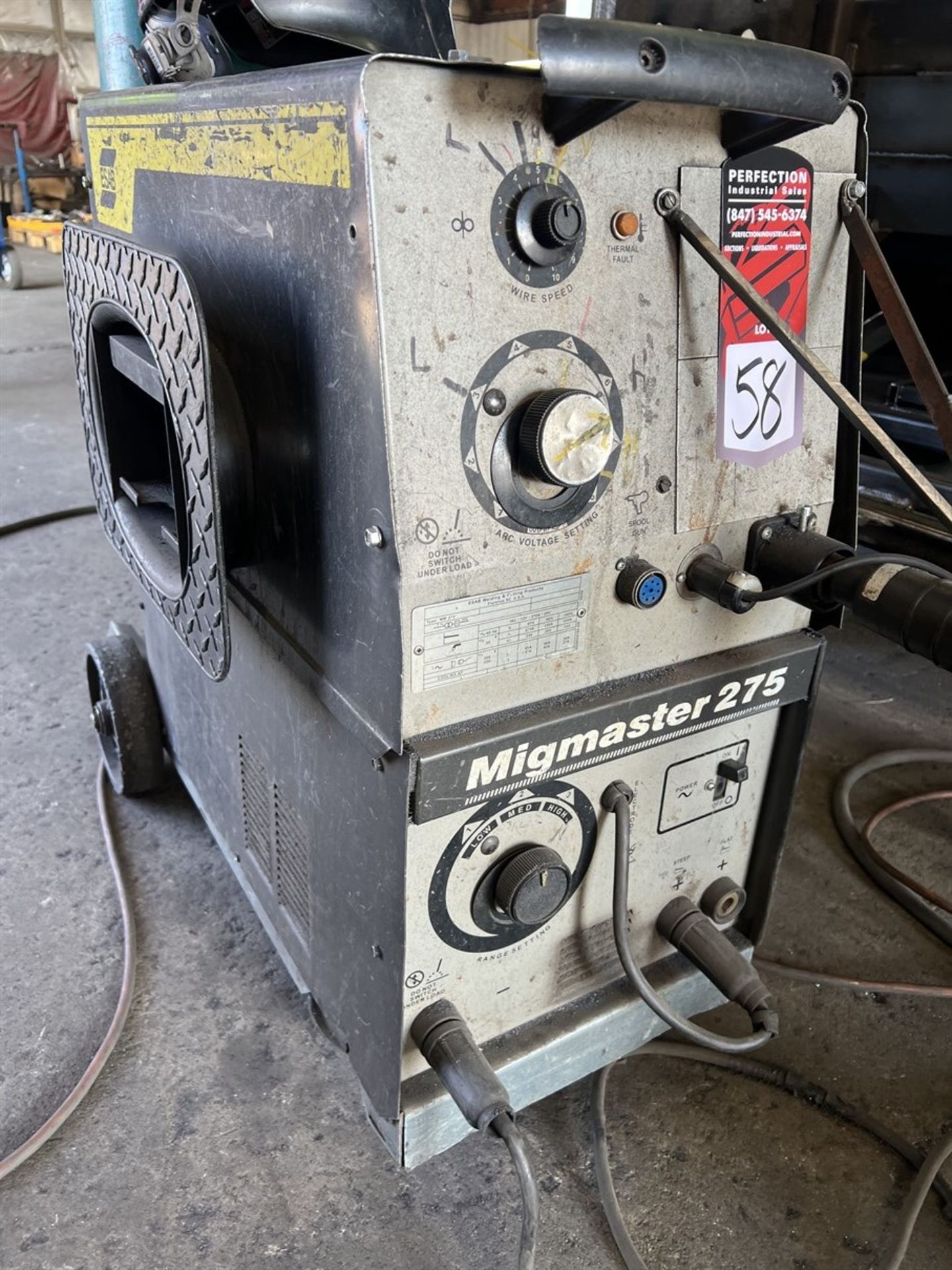 ESAB MigMaster 275 MIG Welder, s/n na, (Fab Shop)