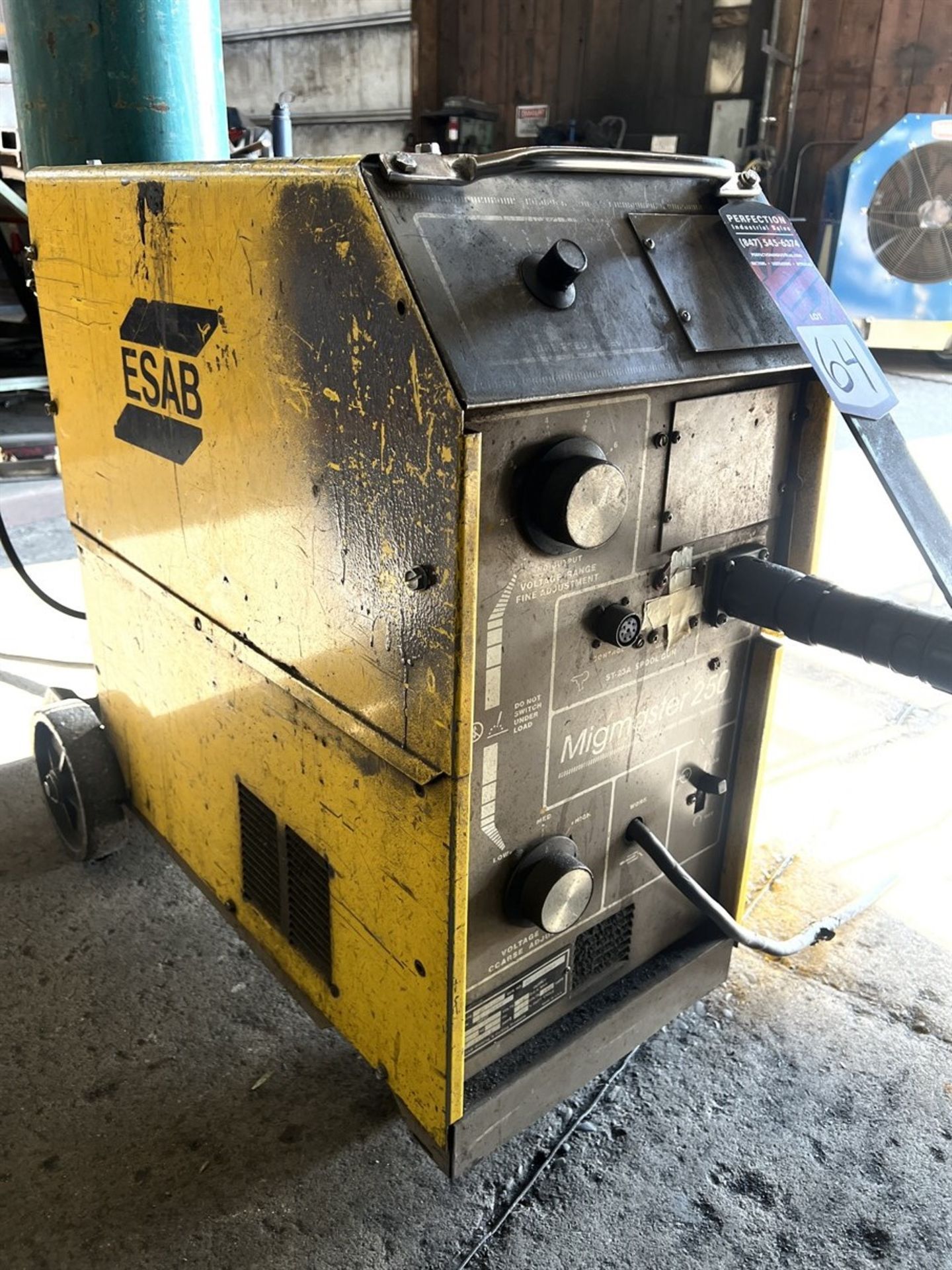 ESAB MigMaster 250 MIG Welder, s/n MA-I708004, (Fab Shop) - Image 2 of 3