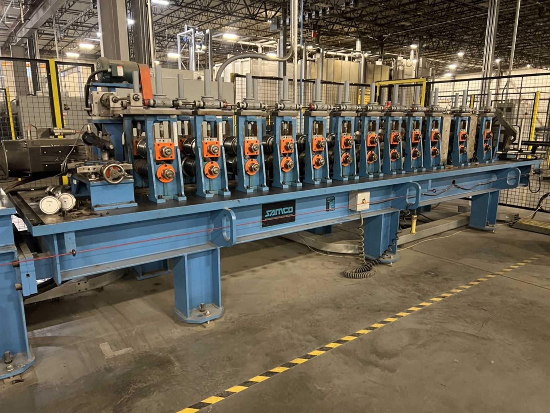 2017 SAMCO 12 Stand Roll Forming Line, s/n 9573-225 (STUD C: 3.5”, 6”) - Image 8 of 18