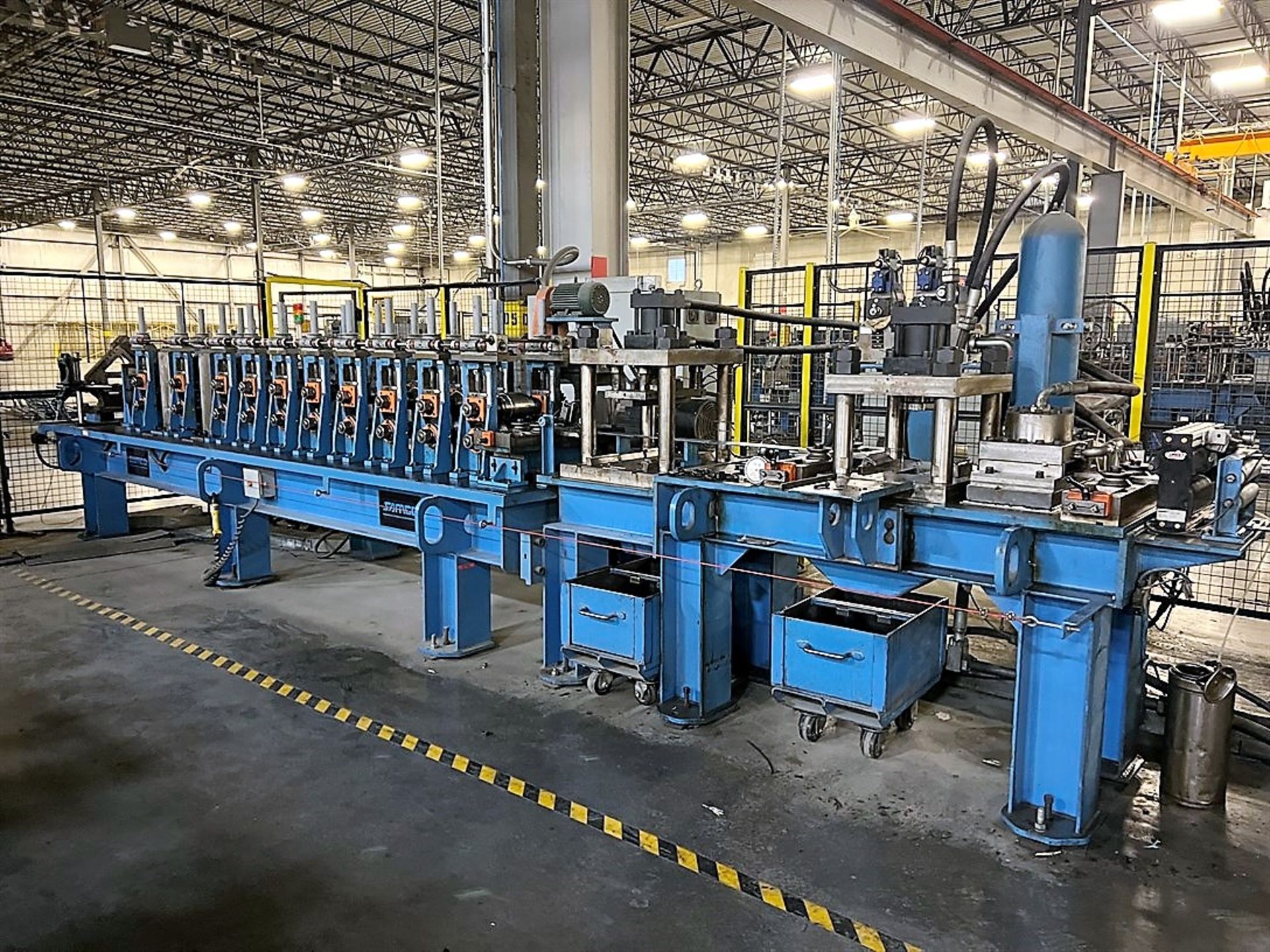 2016 SAMCO 10 Stand Roll Forming Line, s/n 9502-226 (TRACK A: 3.5”, 6”) - Image 2 of 17
