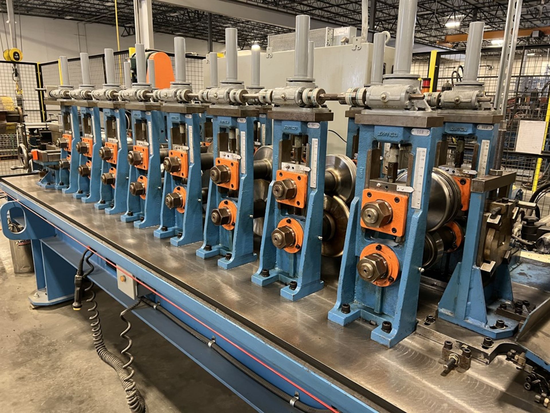 2017 SAMCO 8 Stand Roll Forming Line, s/n 9559 (BRACE) - Image 9 of 15