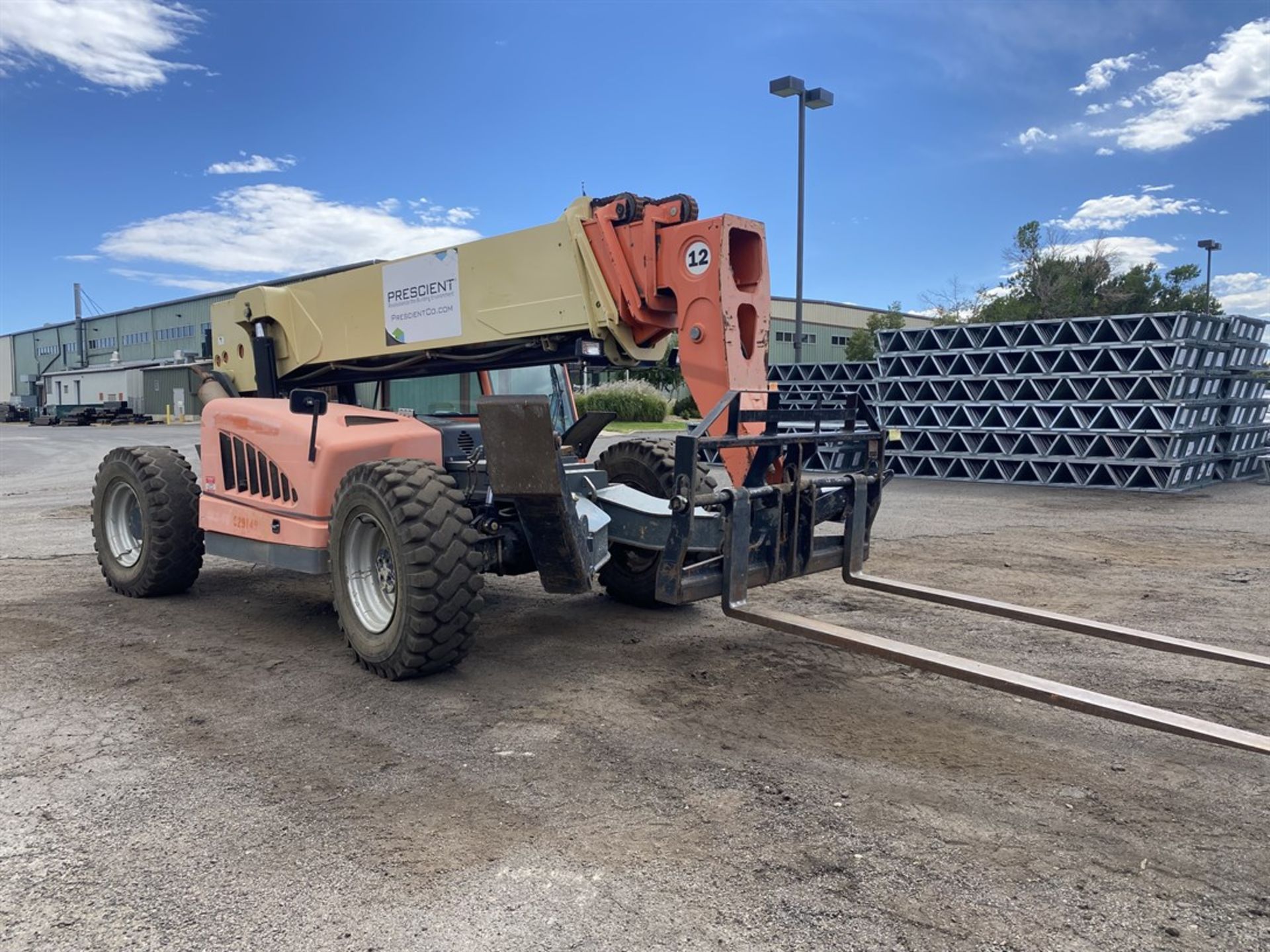 2010 JLG G12-55A Telehandler, 12,000 LB Capacity, 55' Max Lift Height, 10 Degree Frame Leveling, 20 - Image 9 of 18