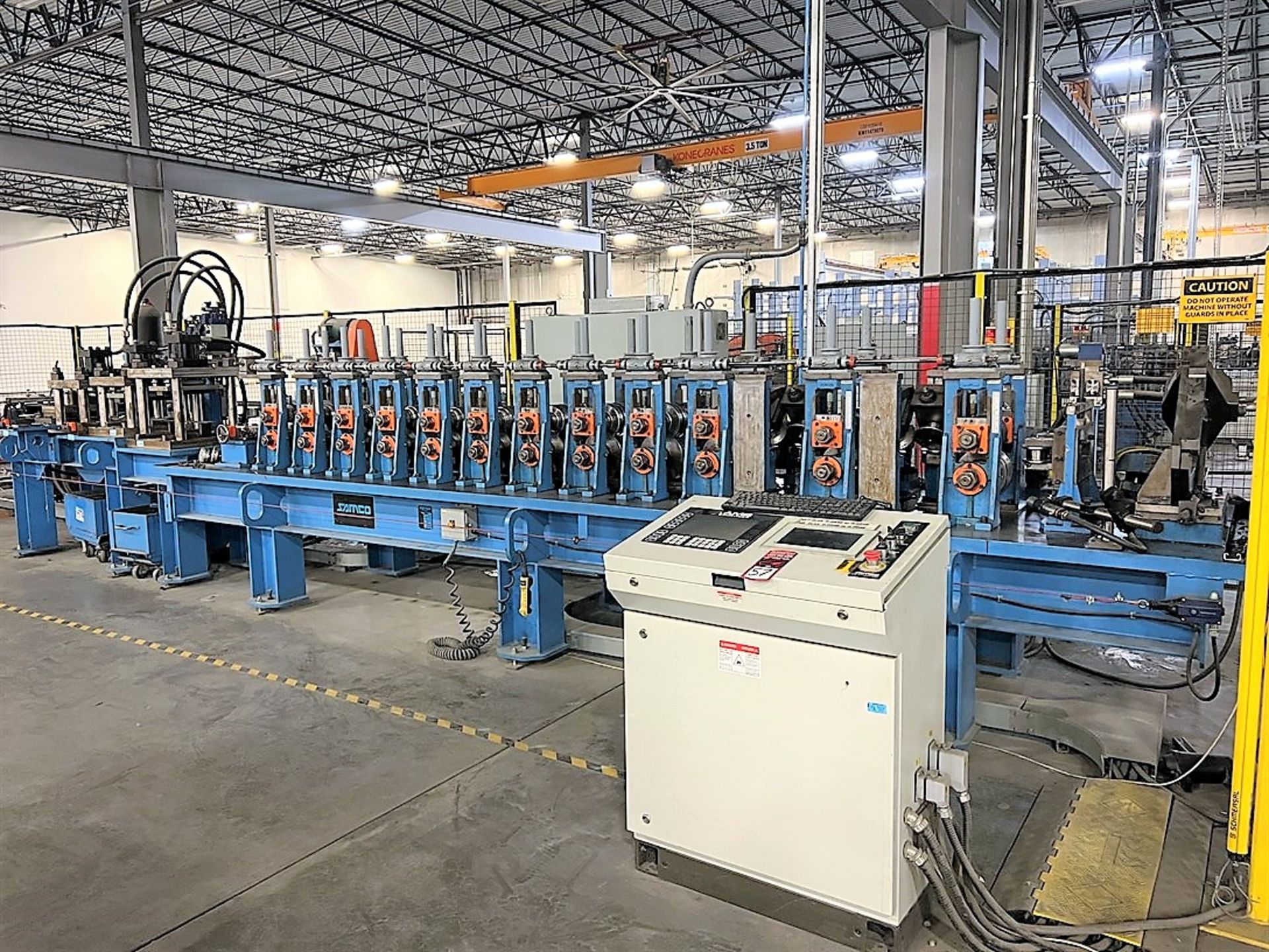 2017 SAMCO 12 Stand Roll Forming Line, s/n 9573-225 (STUD C: 3.5”, 6”)