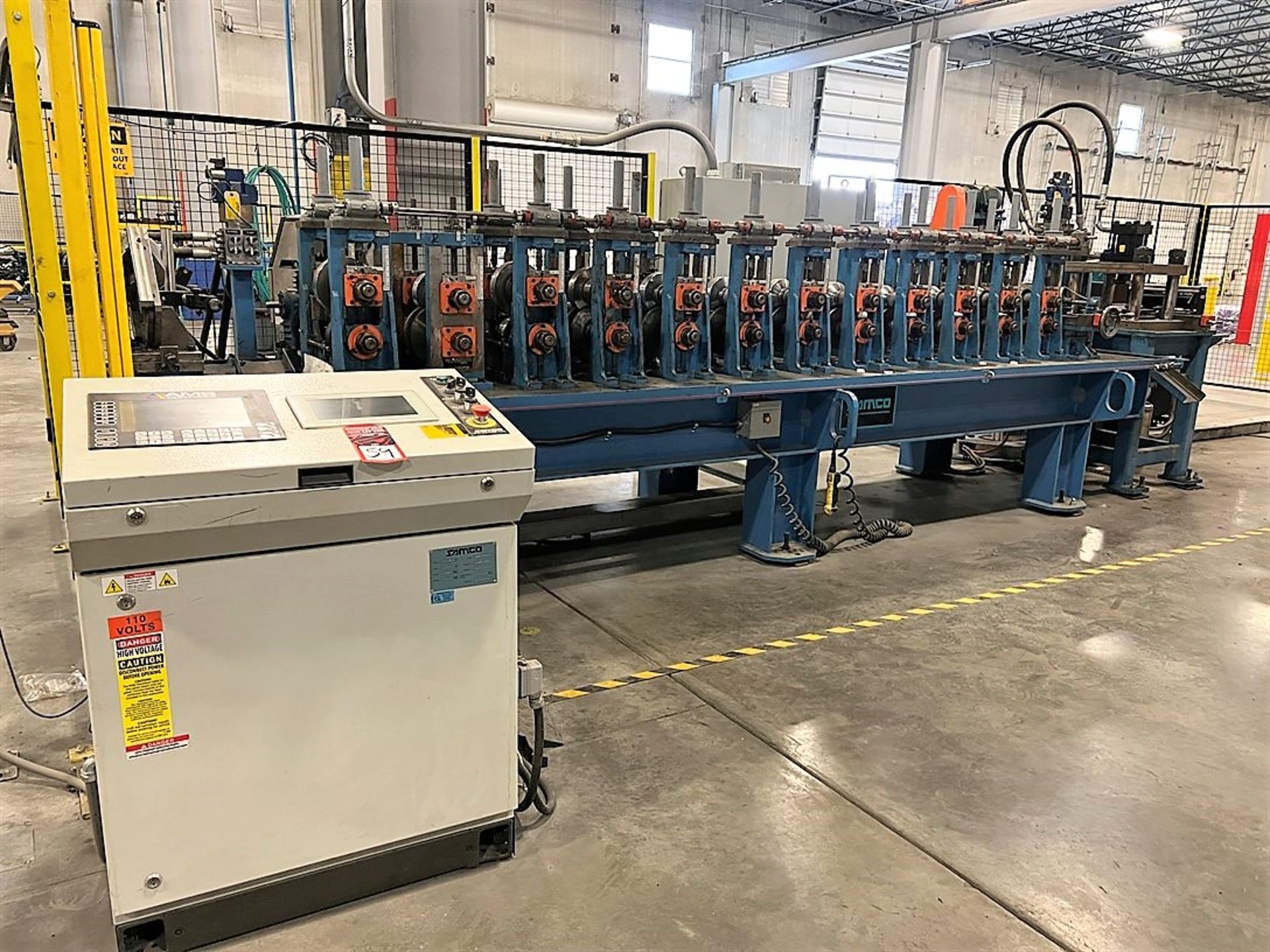 2017 SAMCO 11 Stand Roll Forming Line, s/n 9503 (CHORD)