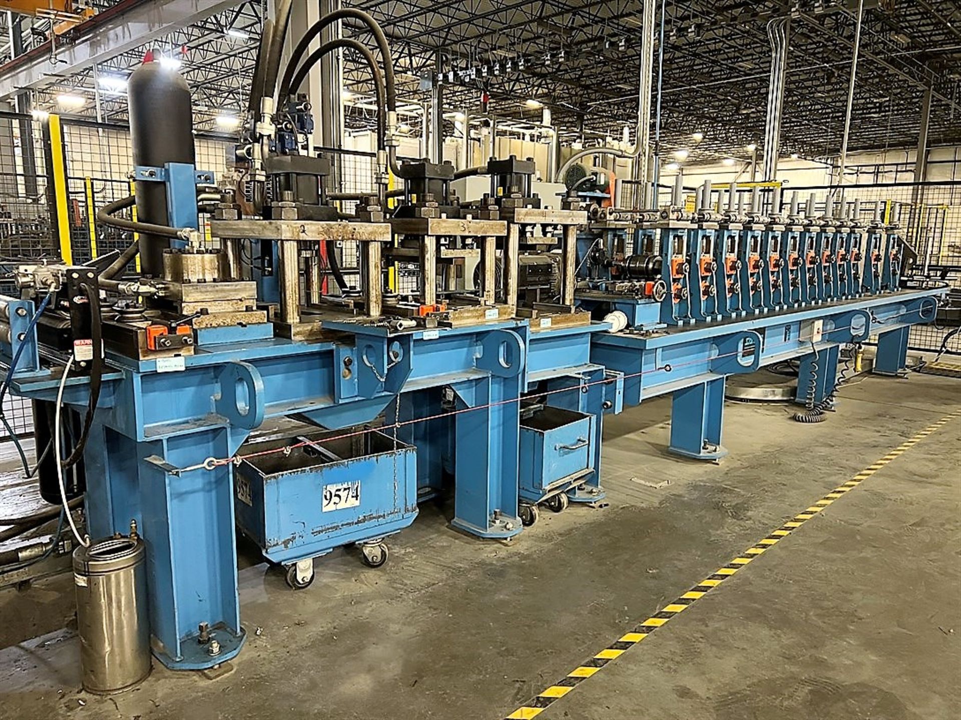 2017 SAMCO 12 Stand Roll Forming Line, s/n 9573-225 (STUD C: 3.5”, 6”) - Image 2 of 18