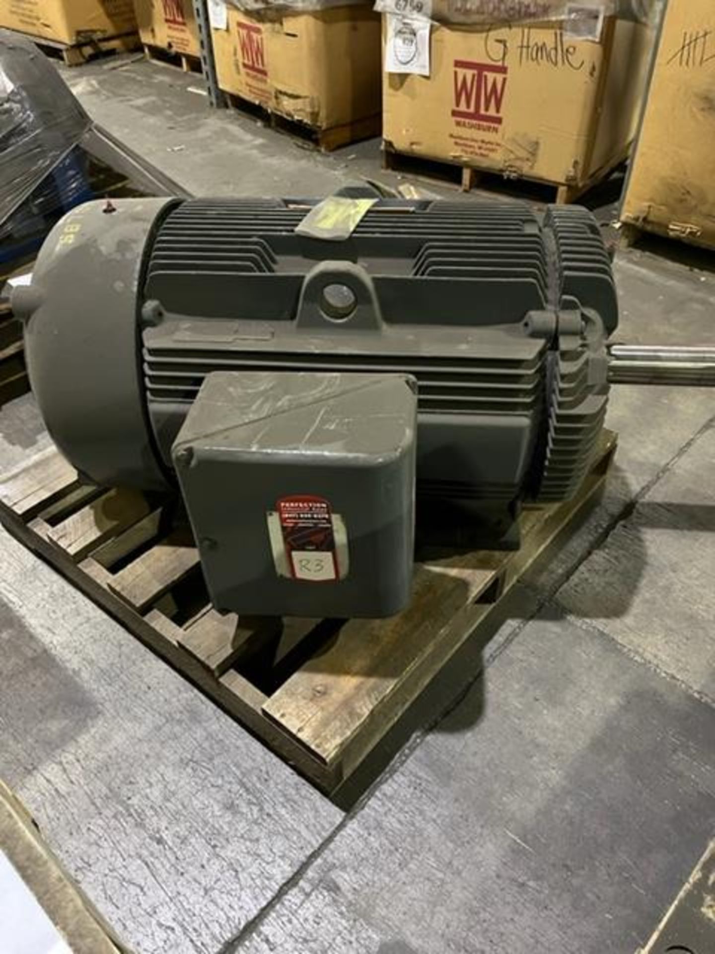 MRO for ETA Dust Collector (Lot #20B), motor FR.S449L,4160V (Repaired)