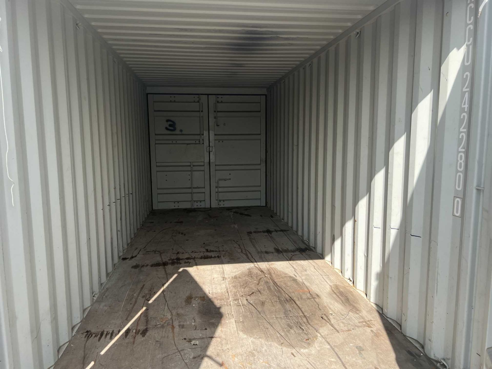 20' Shipping Container, w/ Double Doors (Located in Carrollton, TX) - Image 3 of 4