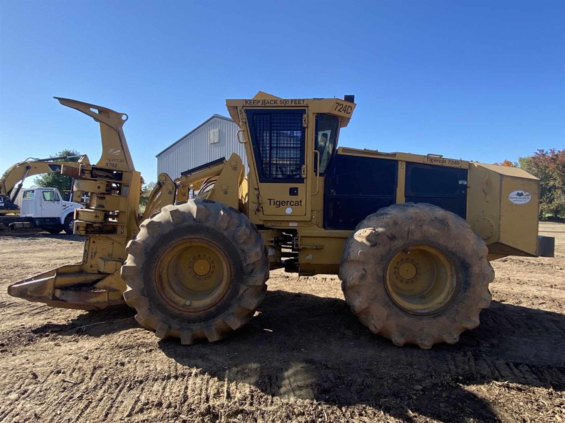 2004 TIGERCAT 724D Feller Buncher, s/n 7240614, 8863 Hours, w/ TIGERCAT 5702 Blade Head - Image 4 of 11