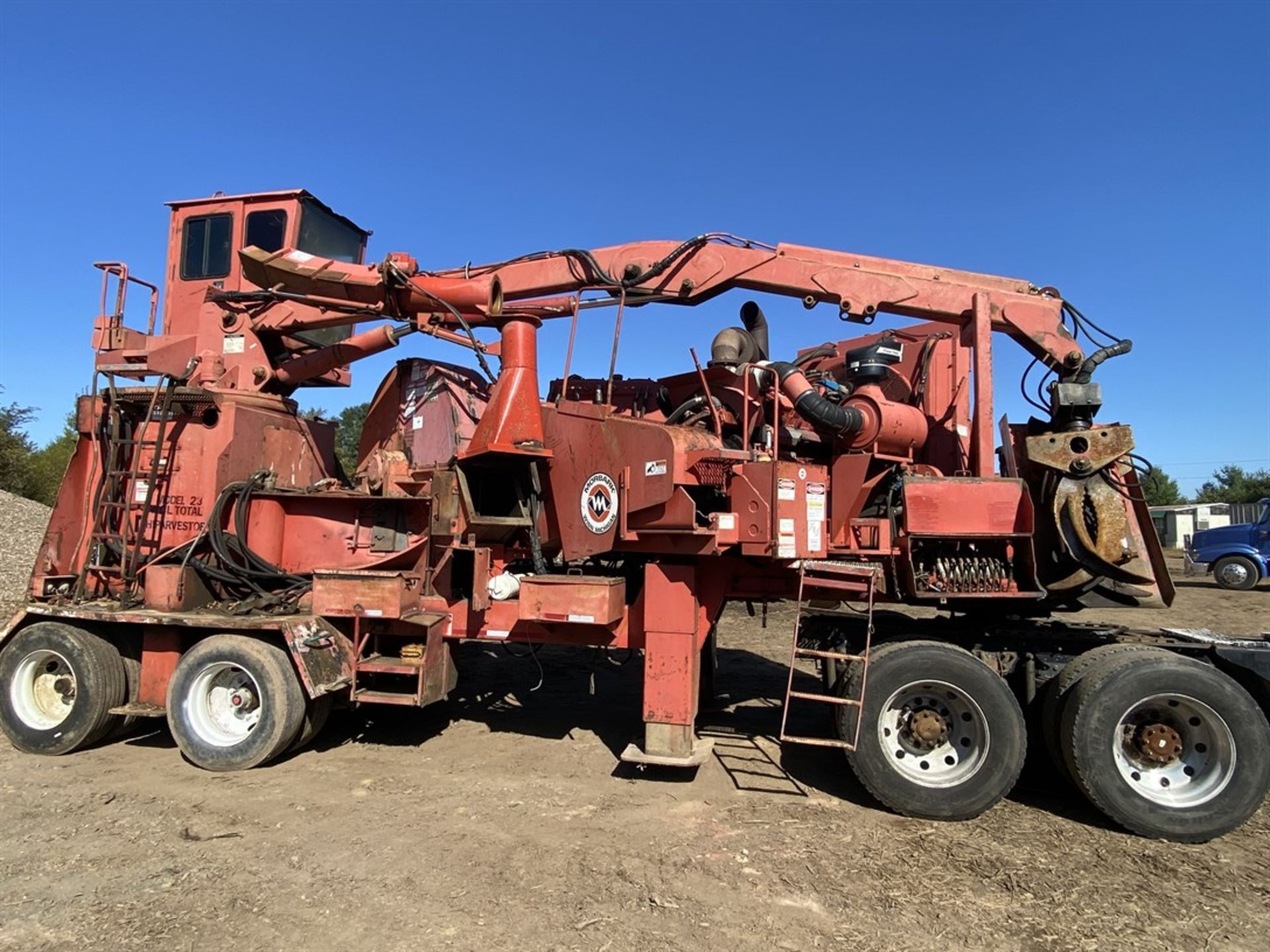 2012 MORBARK 23WCL CHIPARVESTER Whole Tree Chipper, s/n 194, w/ CAT 800 hp Engine, Compressor,