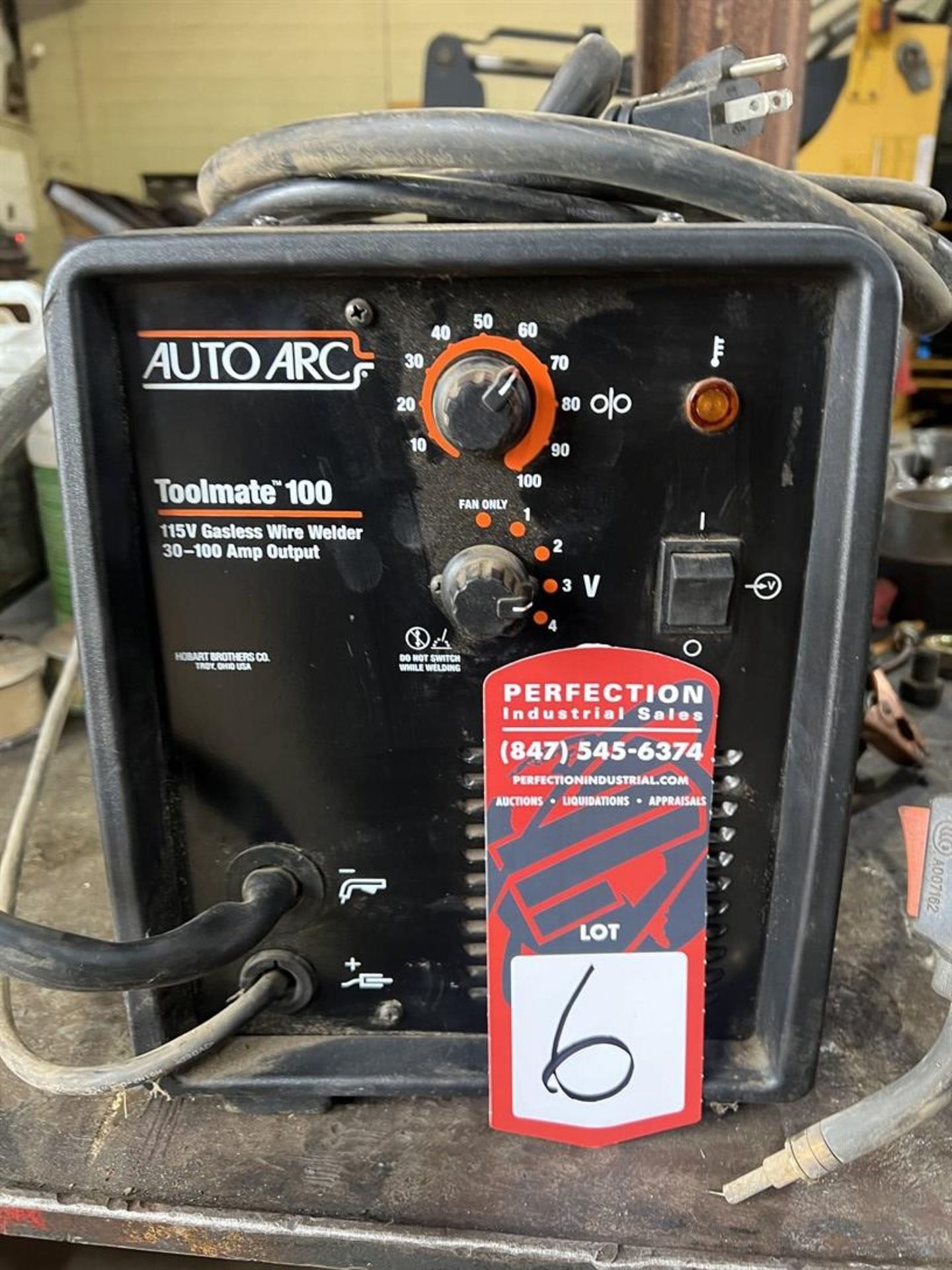 AUTO ARC Toolmate 100 Gasless Wire Welder, s/n 1220151195 - Image 4 of 5