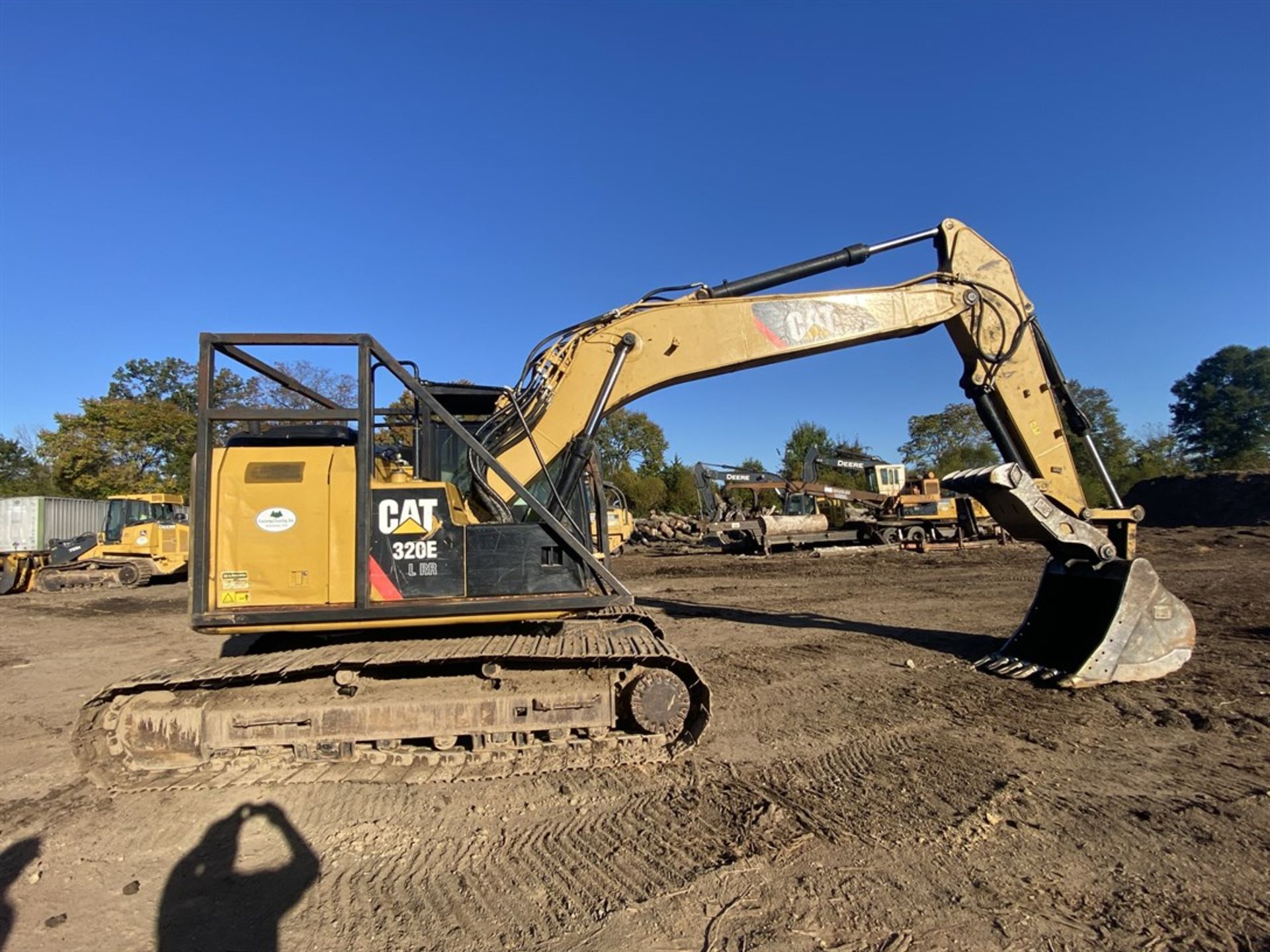 2014 CATERPILLAR 320E LRR Excavator, s/n CAT0320EJTFX01087, 11322 Hours, 1.56 CY 48" Bucket w/ - Image 3 of 12