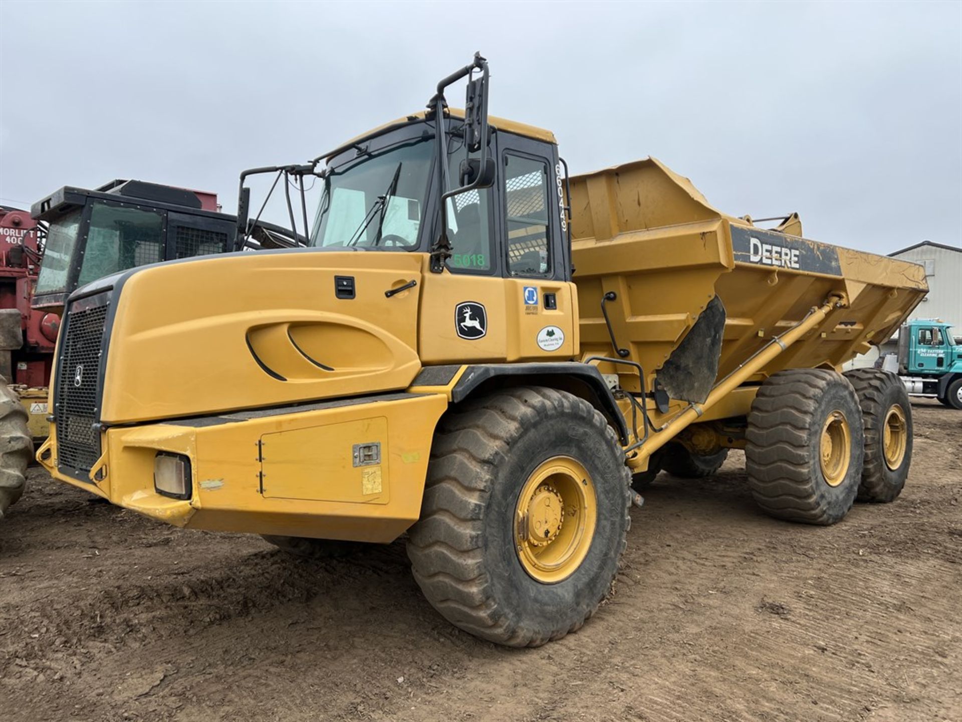 2014 DEERE 300D Articulated Dump Truck, s/n 1DW300DXCEE660449, 6257 Hours