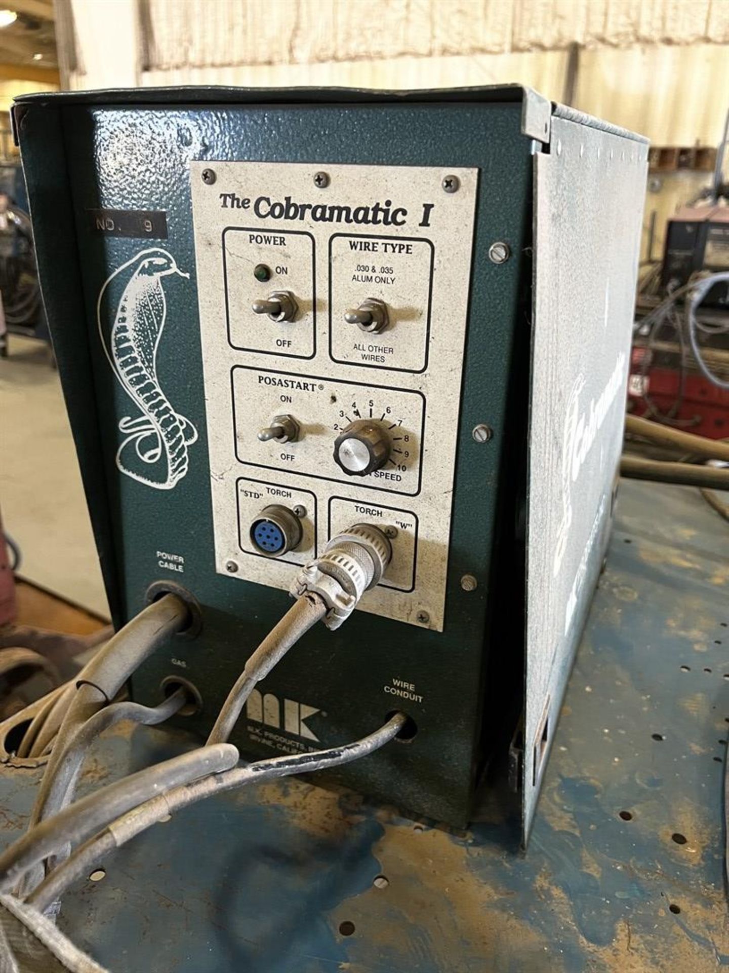 THERMAL ARC 300 GMS DC Inverter Arc Welder, s/n E215030A188201, w/ Cobramatic Wire Feeder and - Image 5 of 7