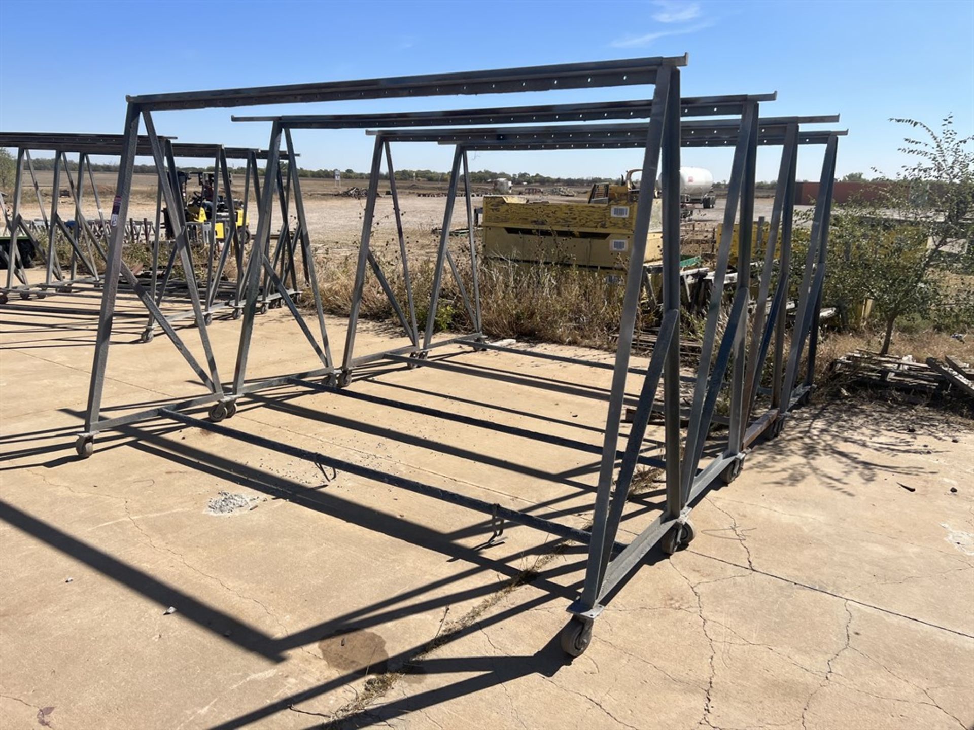 Lot of (4) Paint Drying Racks, 7'H x 11'W - Image 2 of 2