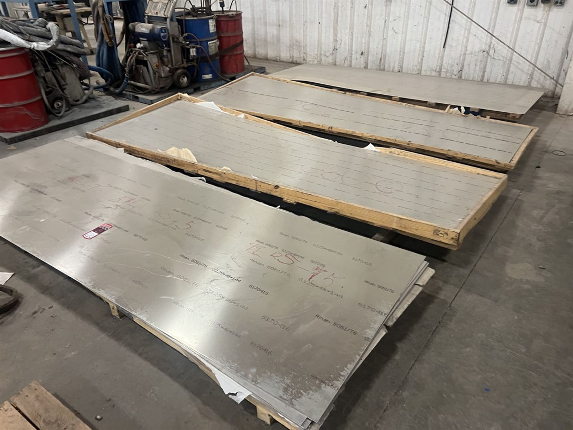 Lot of Assorted Aluminum Sheets