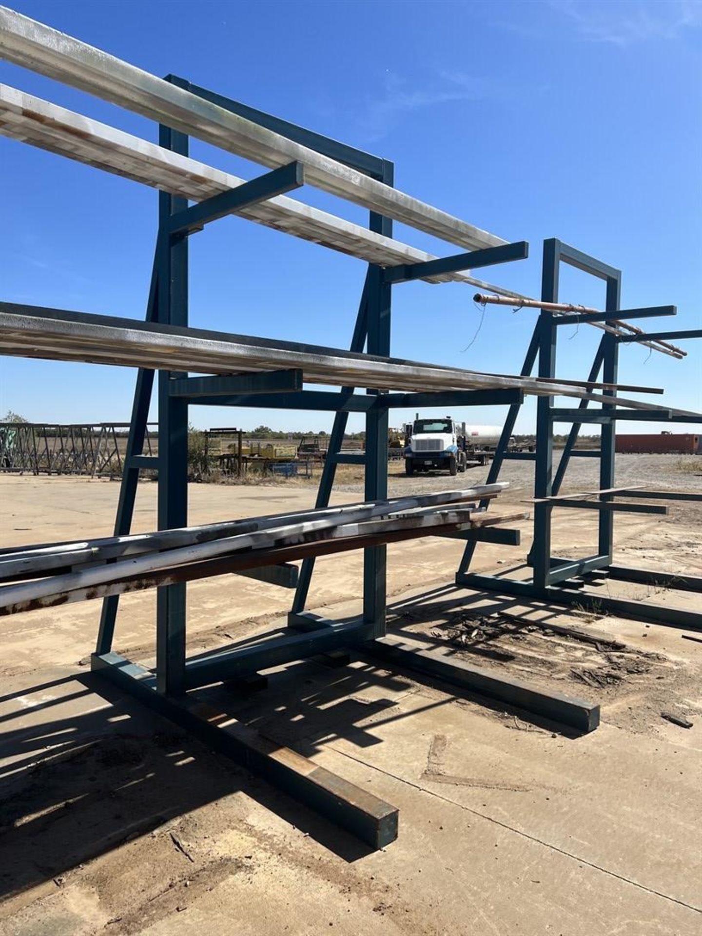 Lot of (3) Stock Racks, 6'W x 12'H x 45" Arms - Image 3 of 5