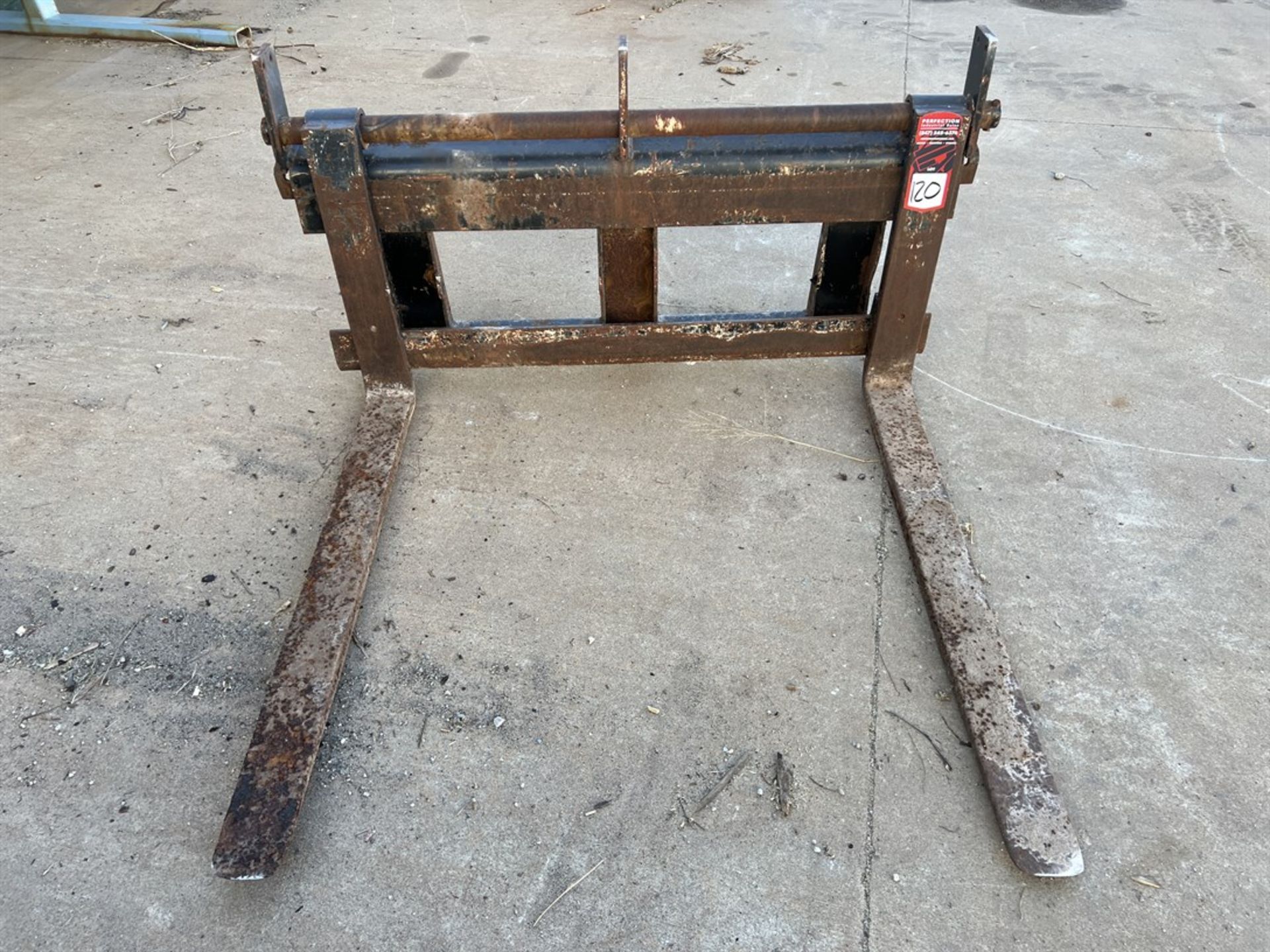 Unknown Make 45" Forks for Skid Steer - Image 2 of 2