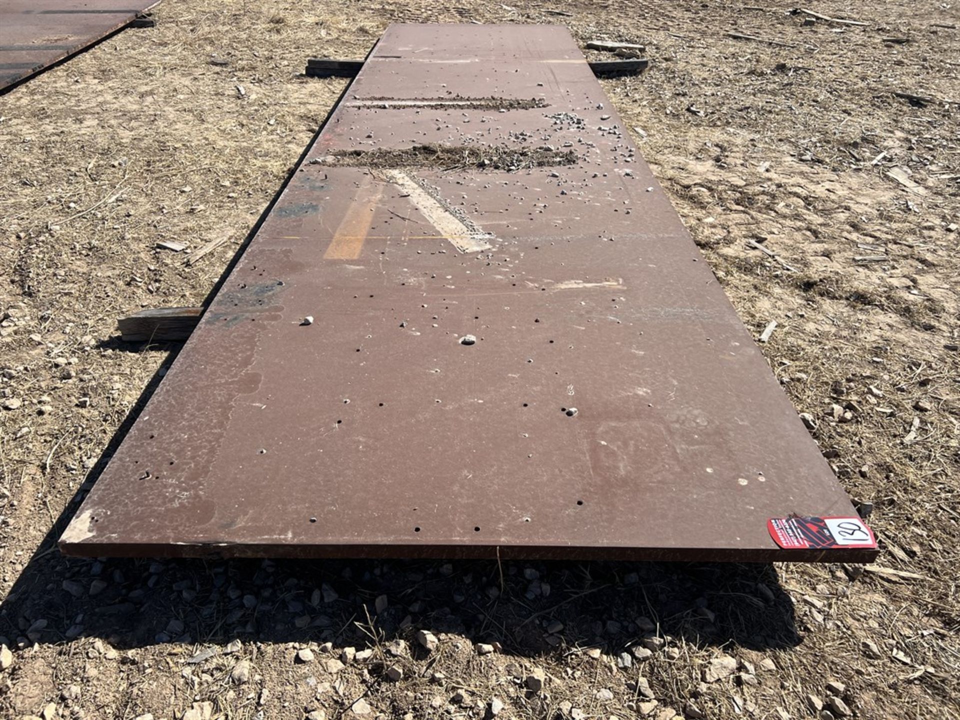 Steel Plate, 5' x 19'9" x 1-1/2" Thick - Image 2 of 3