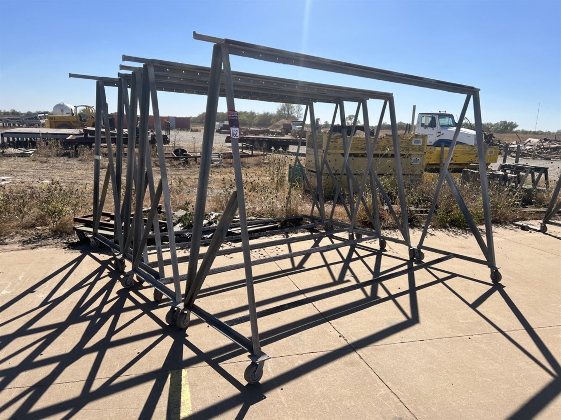 Lot of (5) Paint Drying Racks, 7'H x 11'W