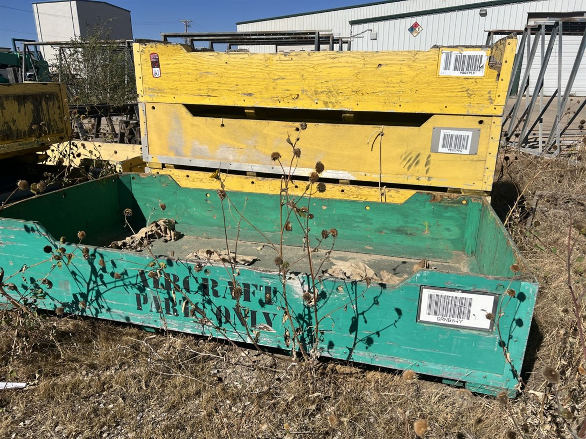 Lot of (4) Wood Crates, 54" x 112" - Image 2 of 2