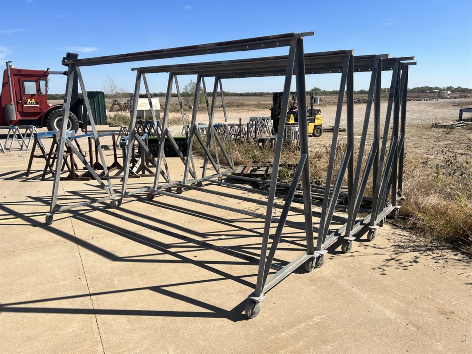 Lot of (5) Paint Drying Racks, 7'H x 11'W - Image 2 of 3